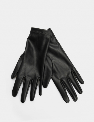 Жіночі чорні рукавички