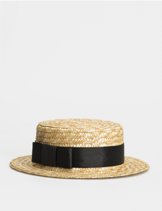 Жіночий солом'яний капелюх