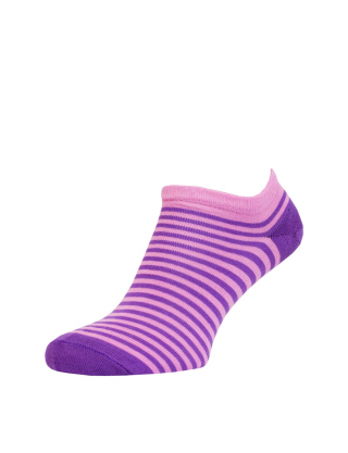 Рожеві шкарпетки в смужку