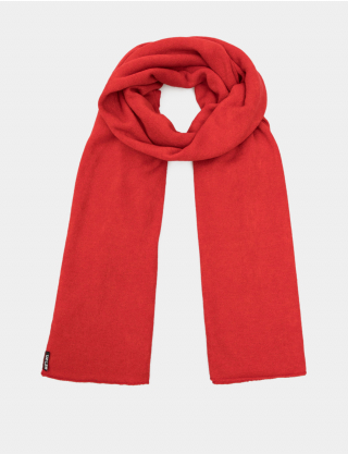 Жіночий червоний шарф