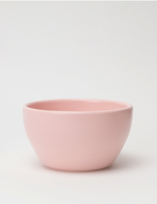 Рожева керамічна тарілка 14 см