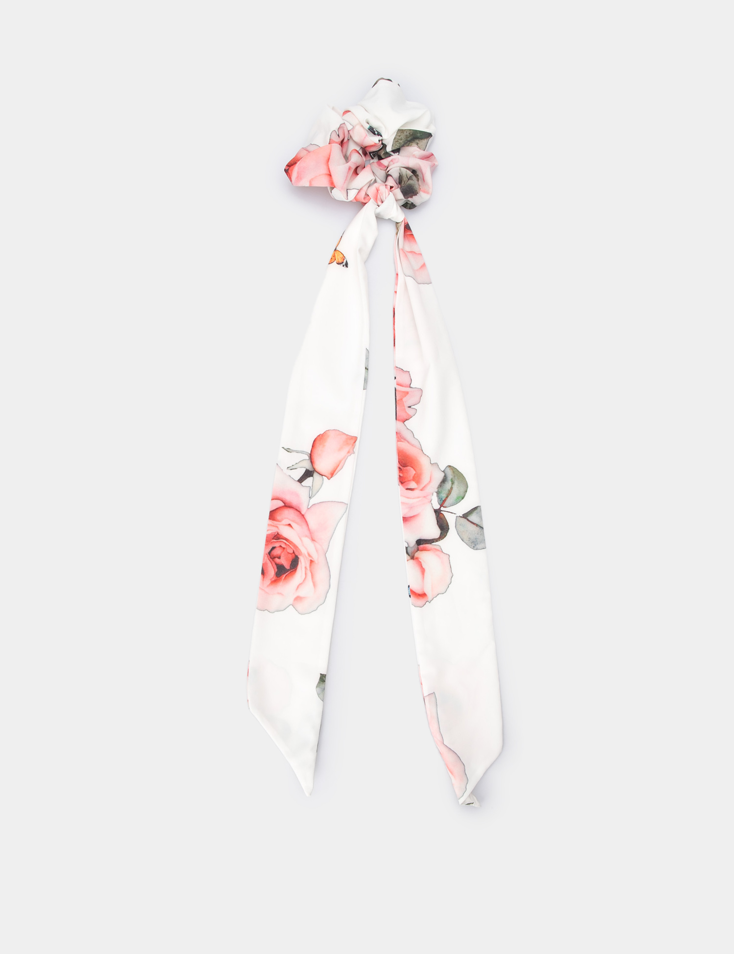 Картинка Білий обруч з принтом