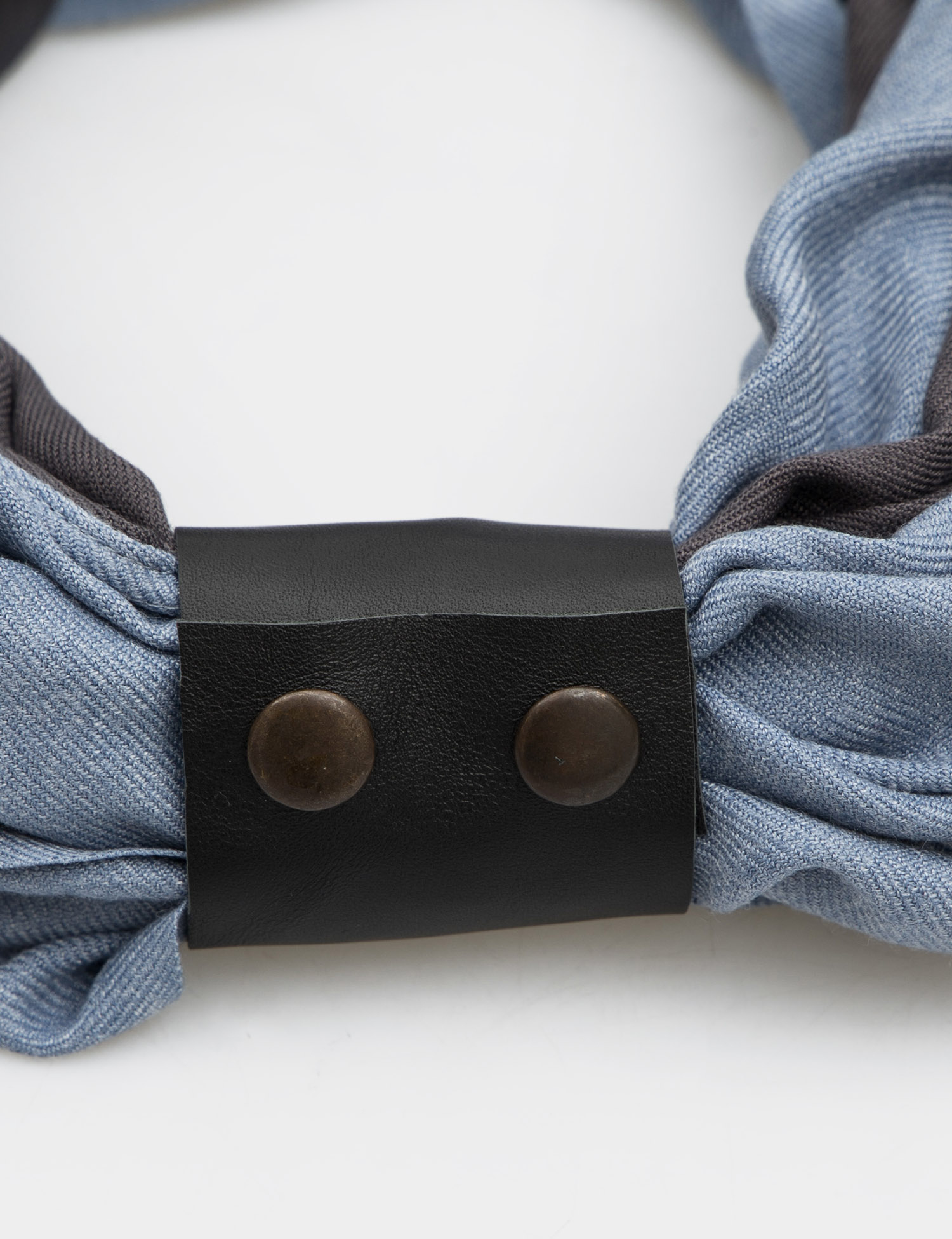 Картинка Синій снуд з кашеміру