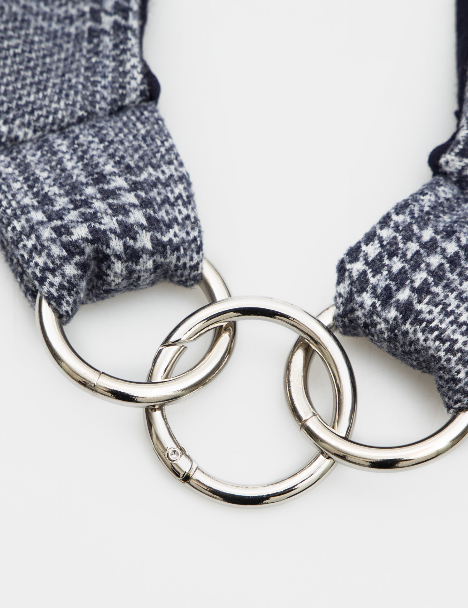 Картинка Синьо-сірий шарф