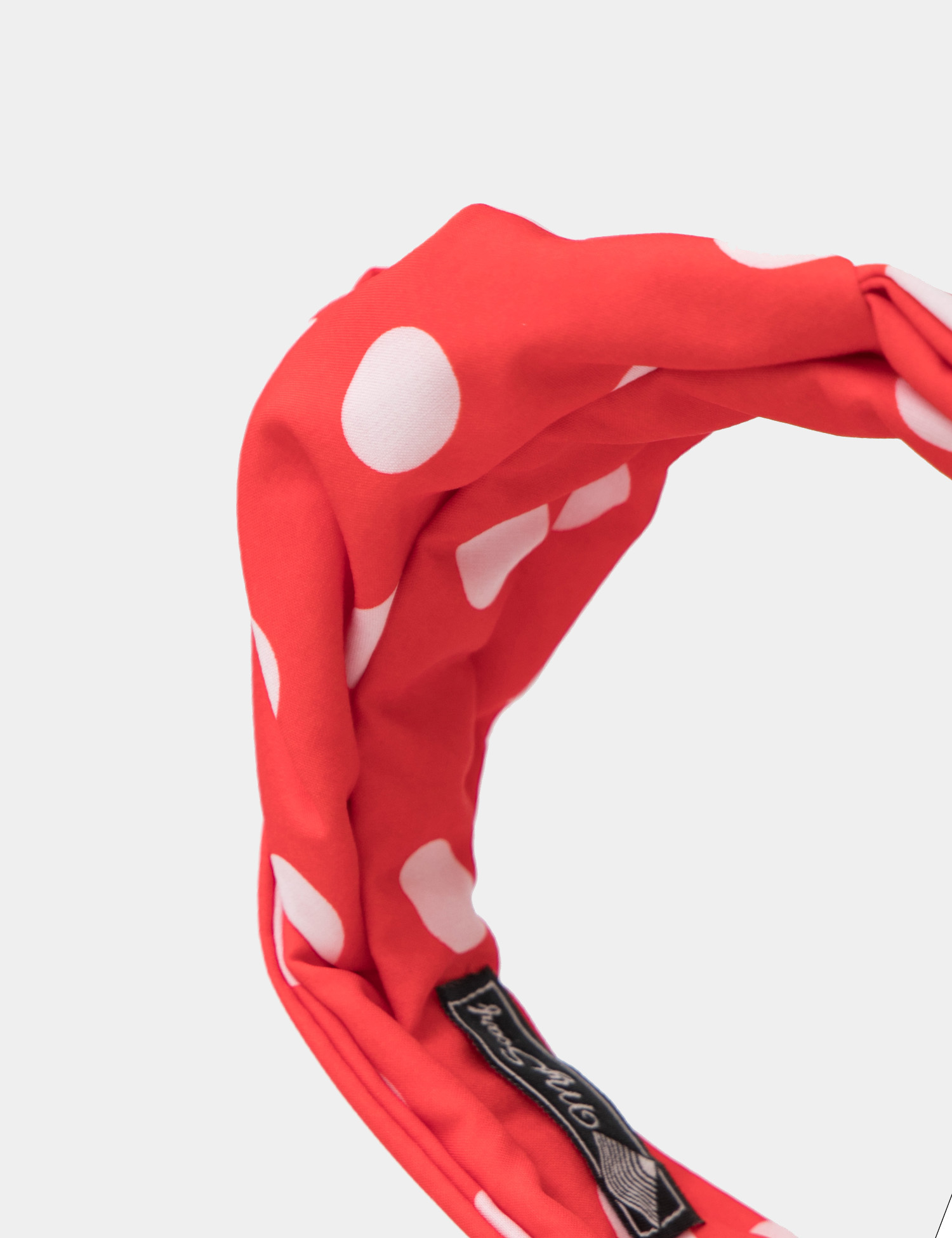 Картинка Червоний обруч в горошок