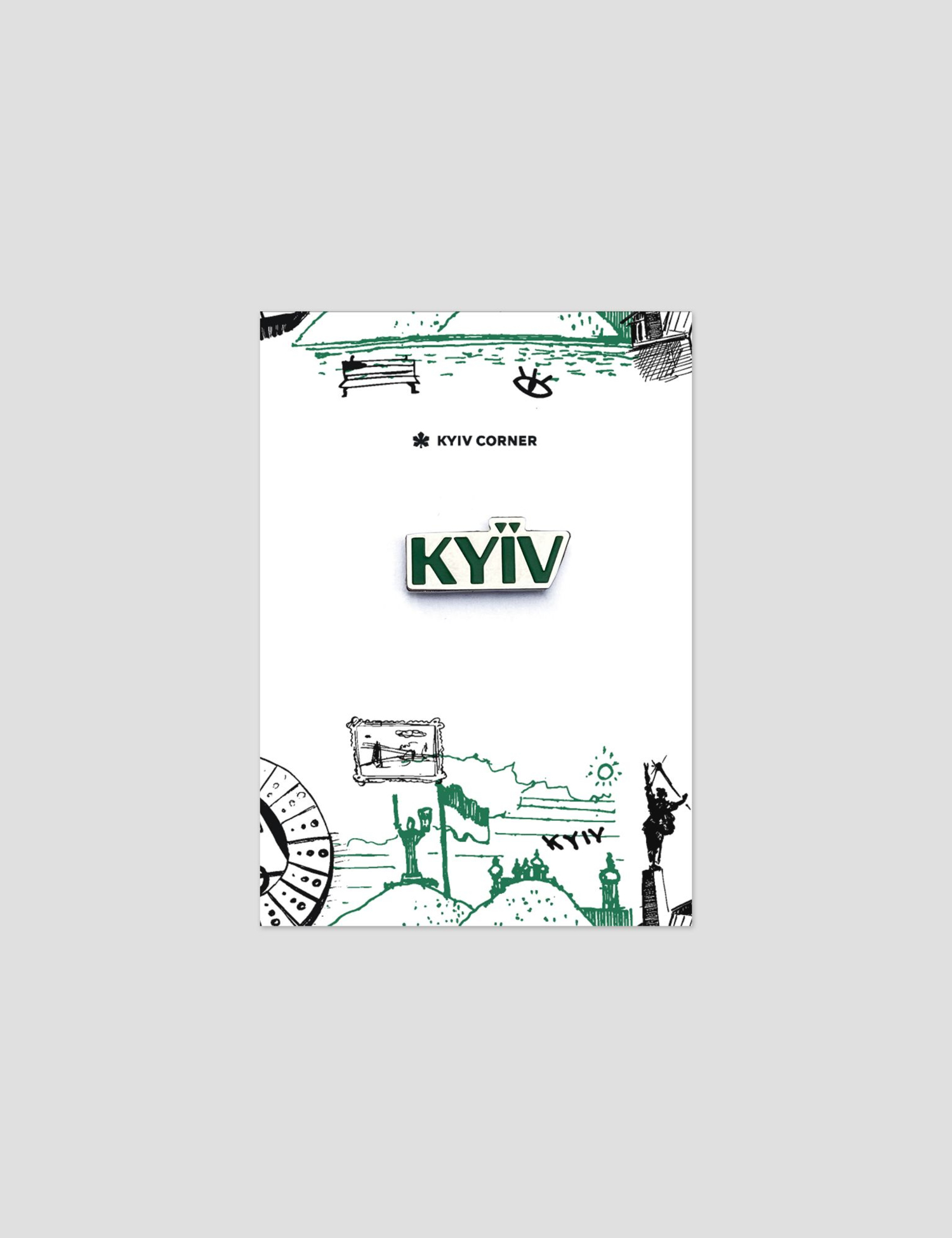 Картинка Зелений значок Kyїv