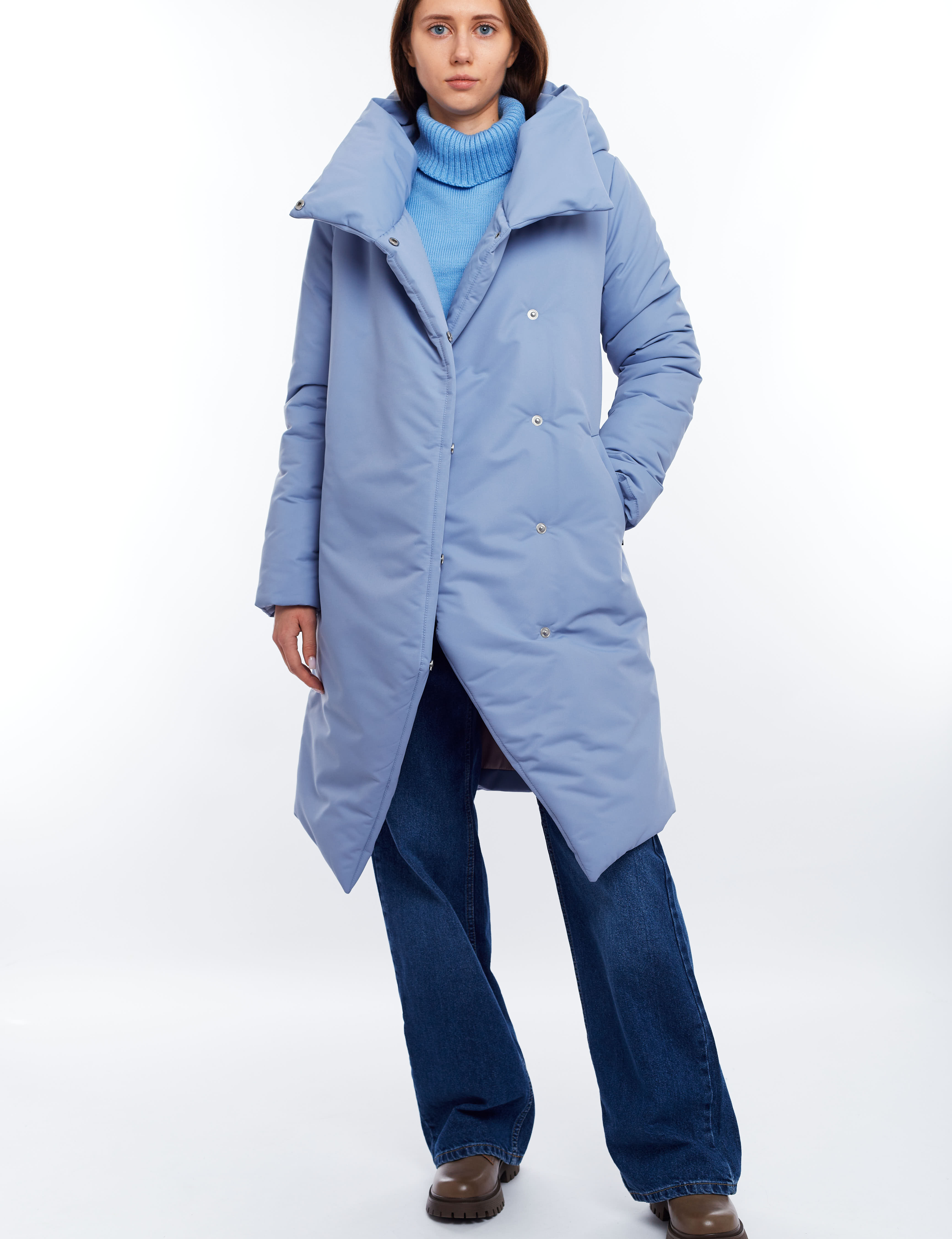 Картинка Блакитний пуховик