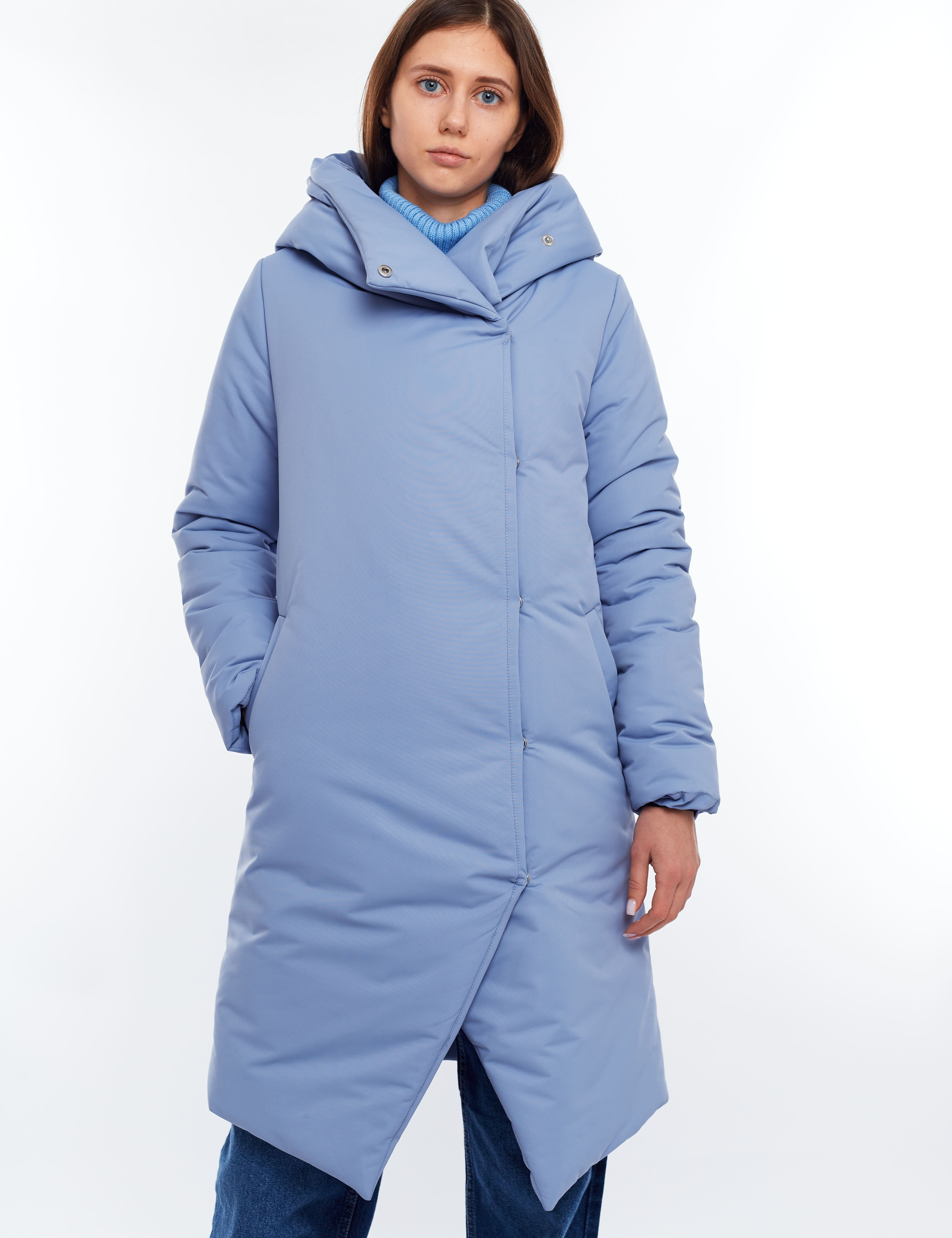 Картинка Блакитний пуховик