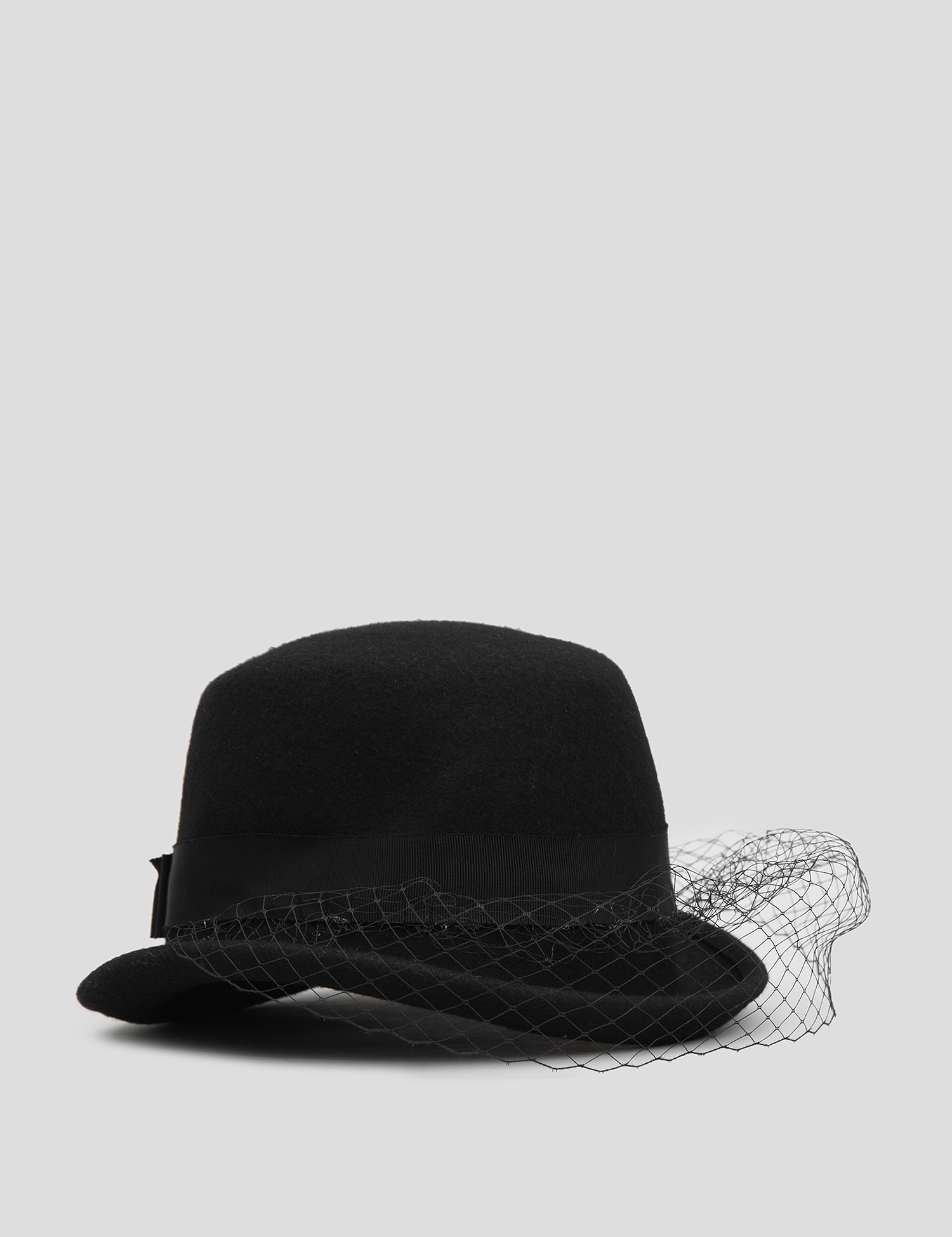 Картинка Жіночий чорний капелюх	