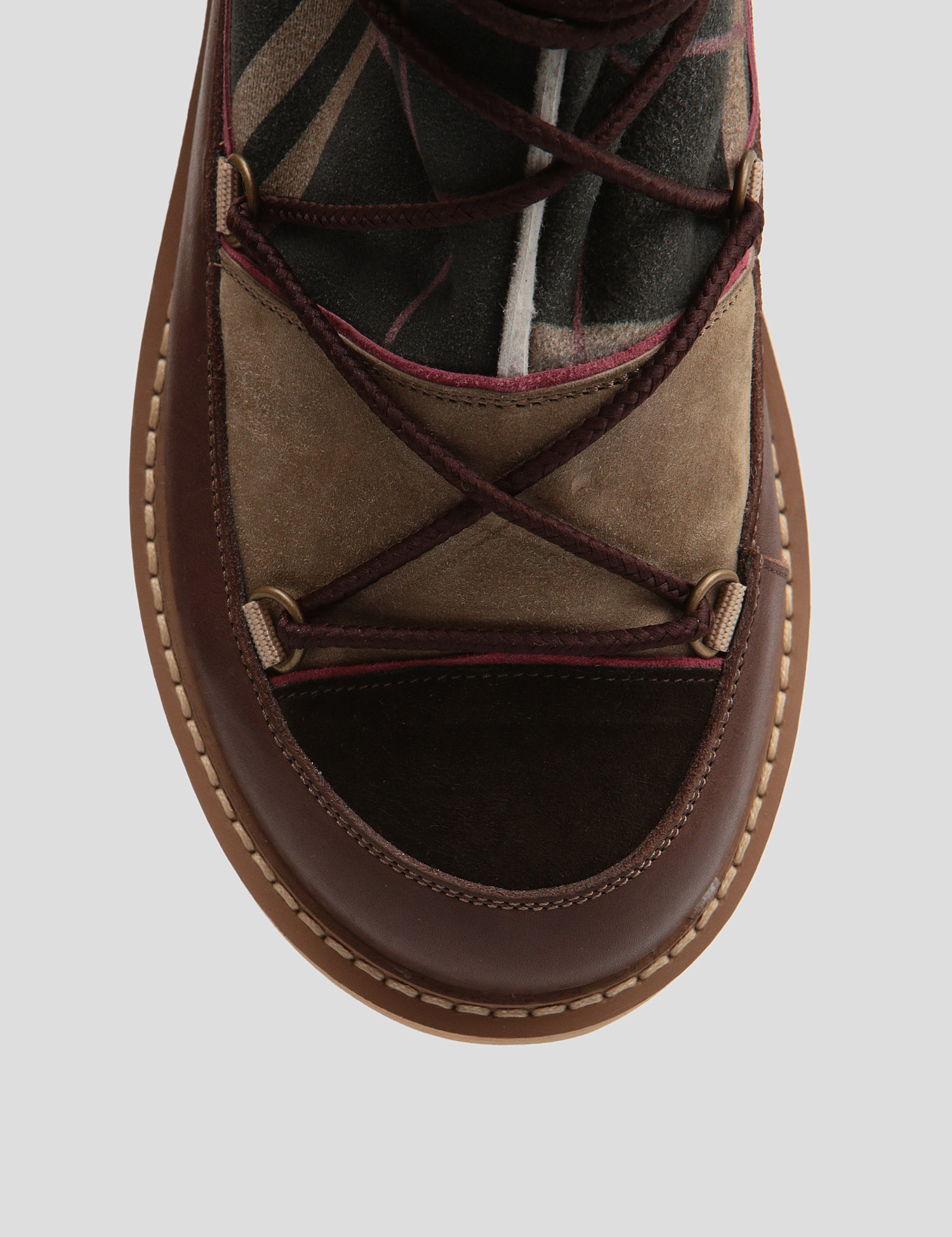 Картинка Жіночі коричневі шкіряні черевики