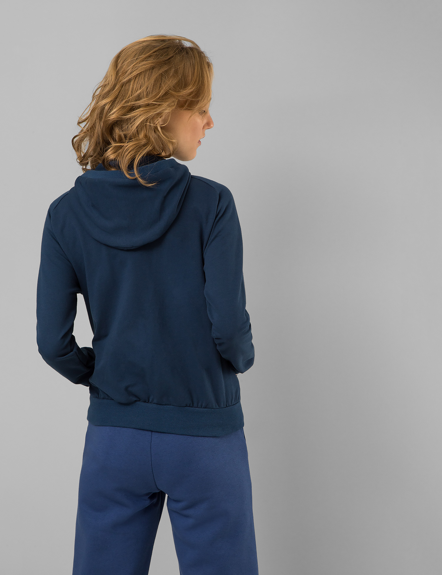 Картинка Жіноче синє худі