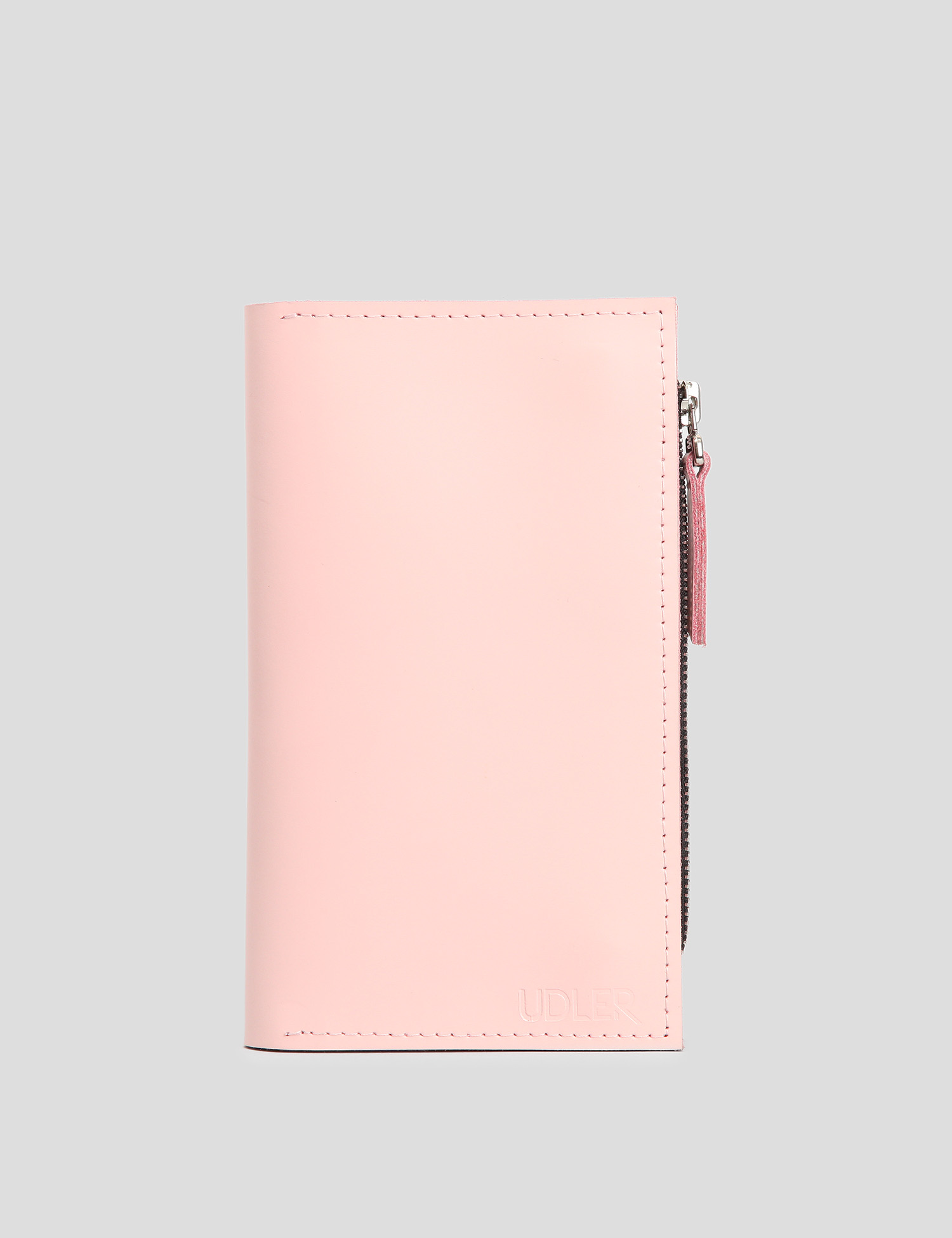 Картинка Жіночий рожевий шкіряний гаманець