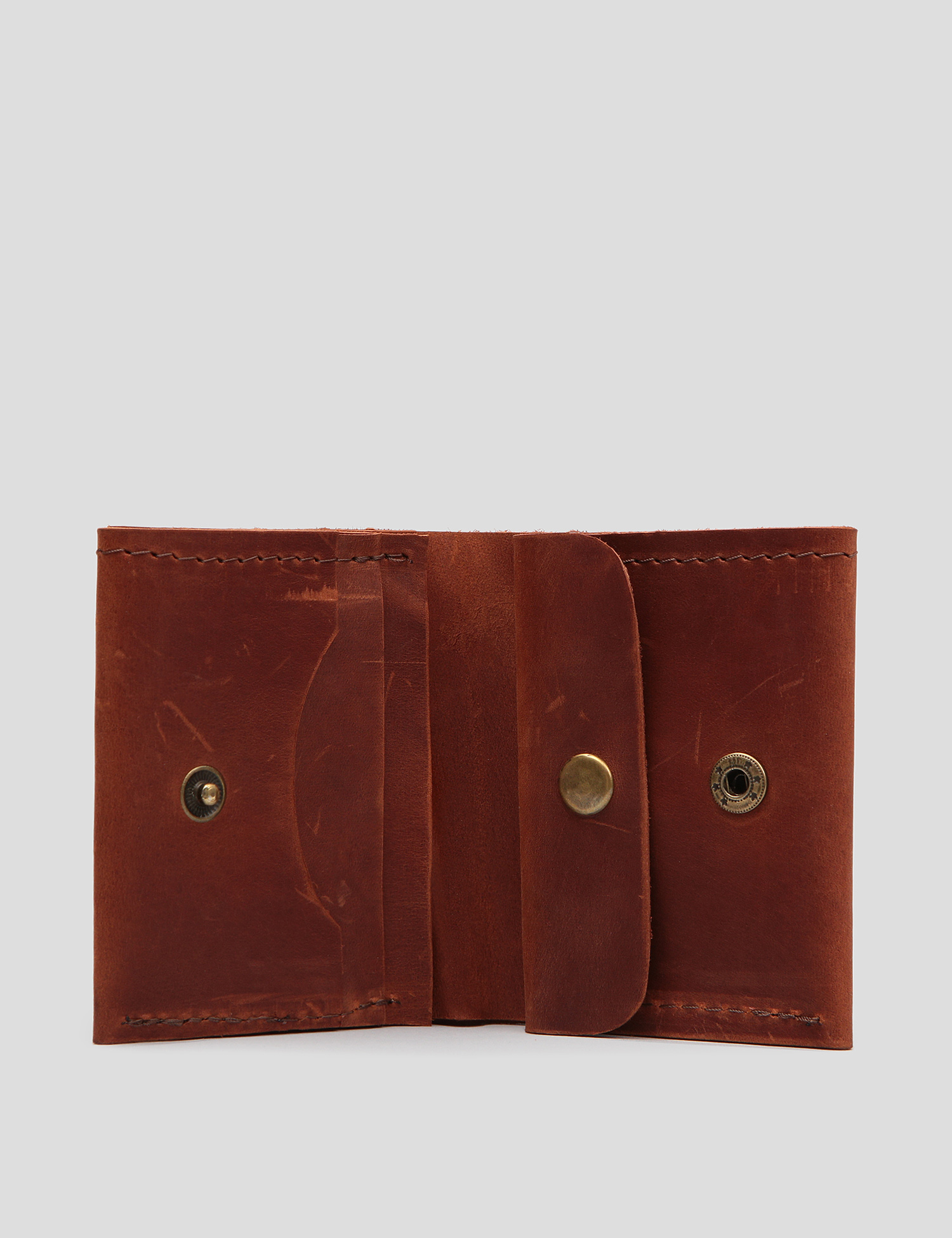 Image Жіночий коричневий шкіряний гаманець