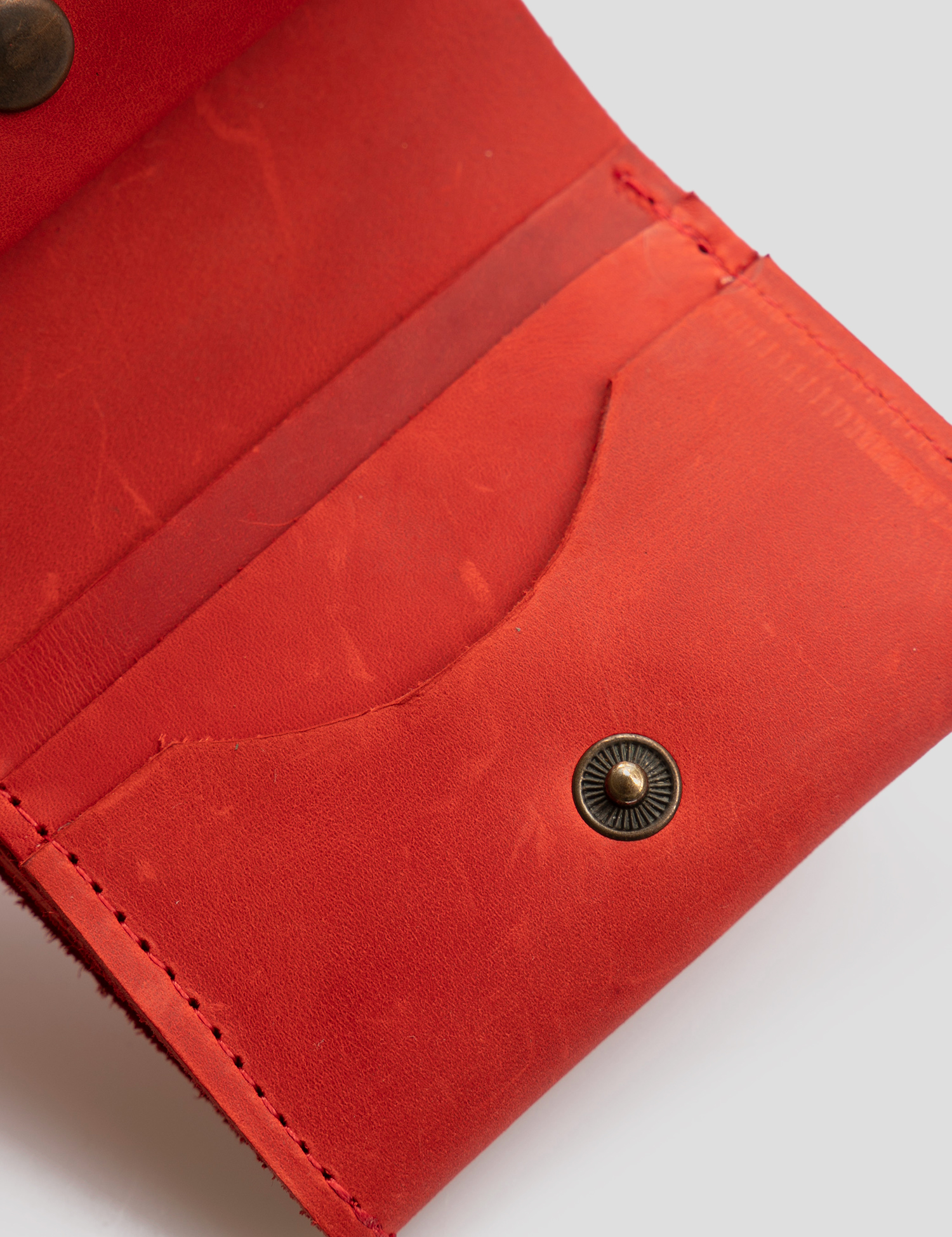 Image Червоний шкіряний гаманець