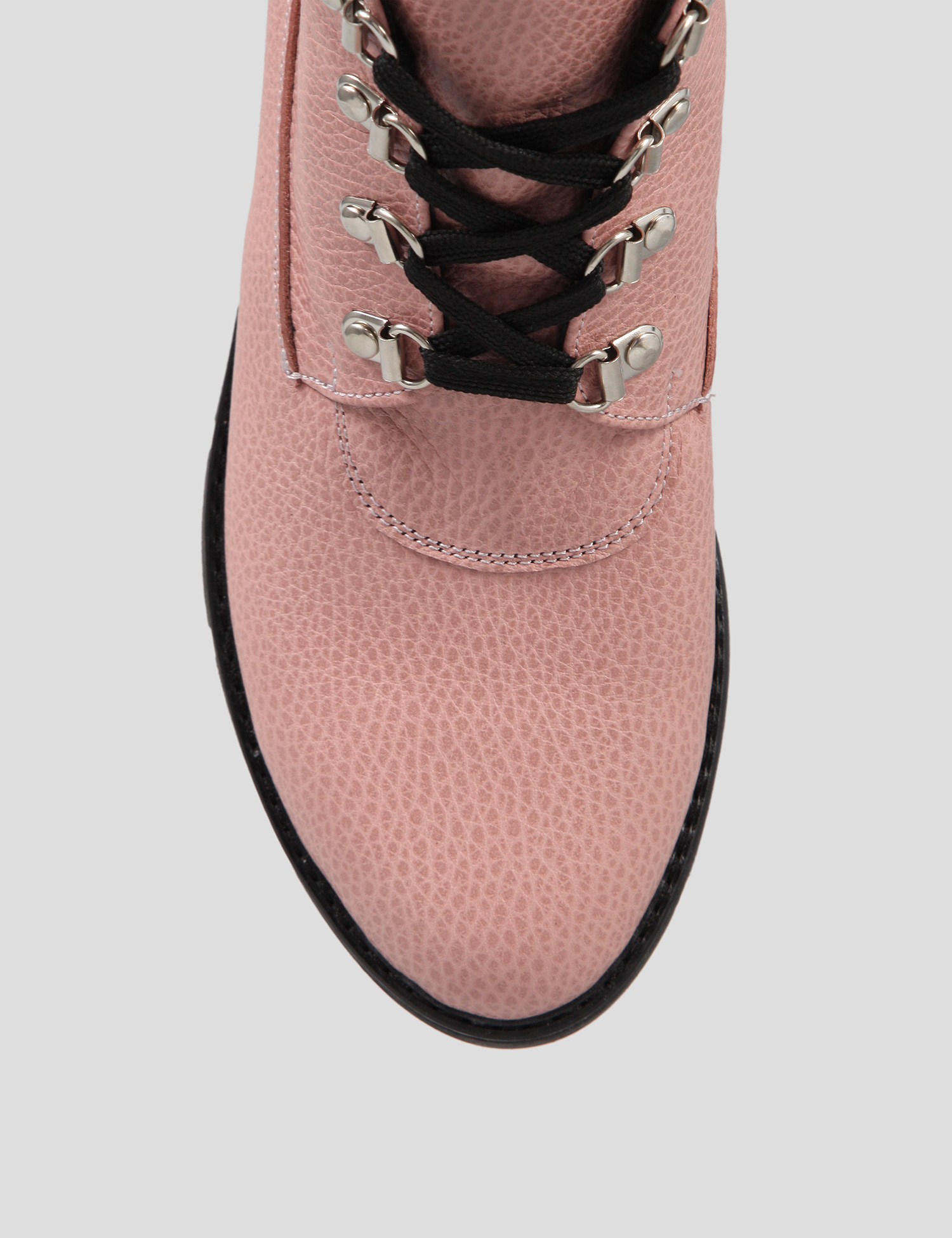 Картинка Жіночі рожеві шкіряні черевики