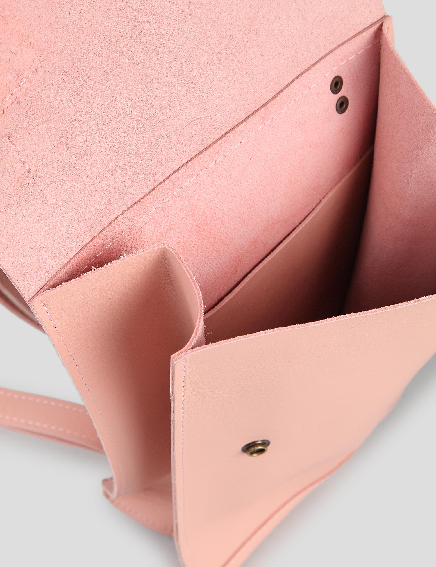 Картинка Жіночий рожевий шкіряний рюкзак