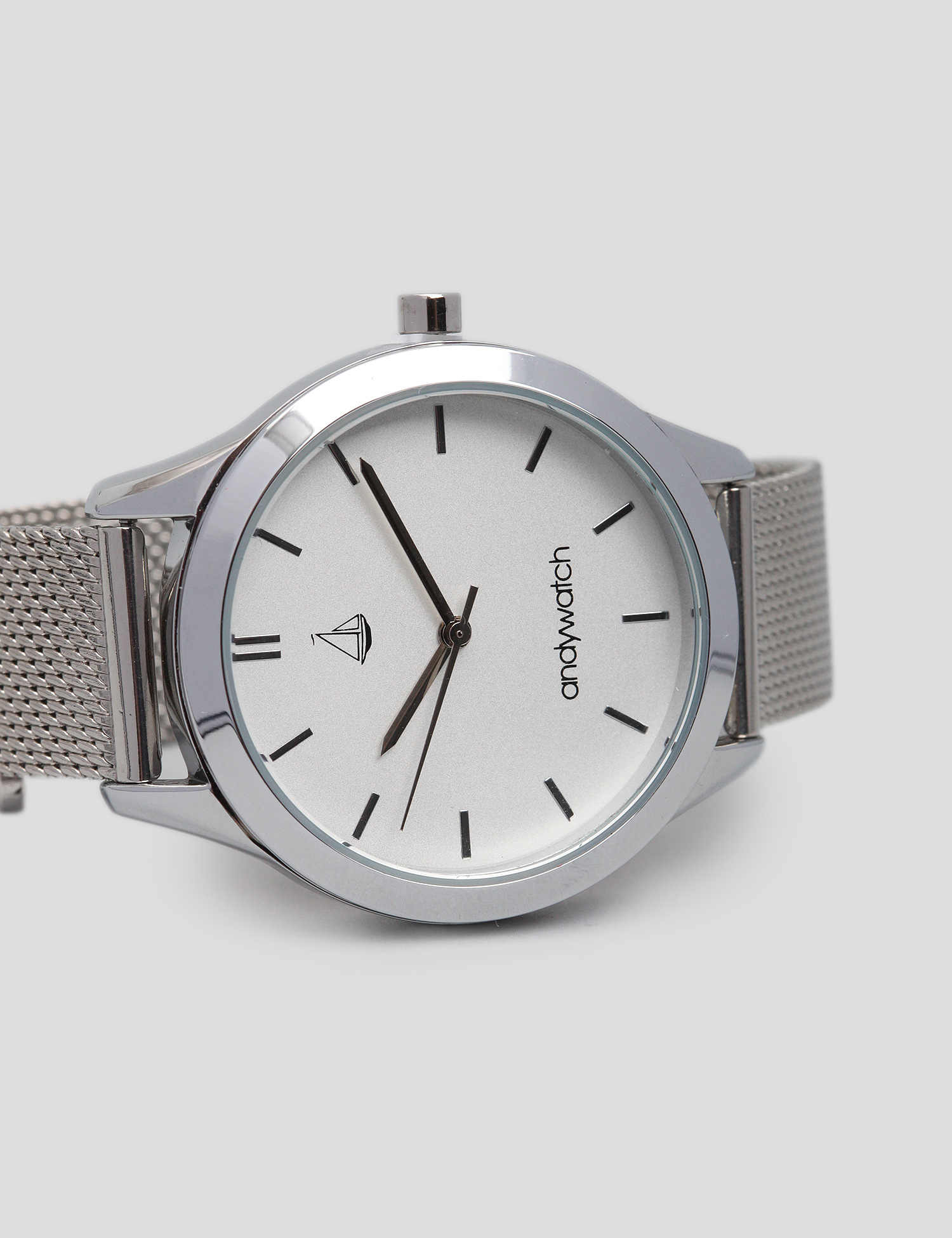 Картинка Жіночий сріблястий наручний годинник