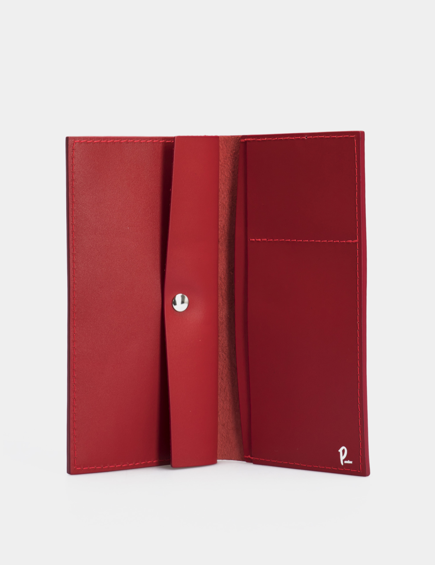 Картинка Червоний шкіряний гаманець