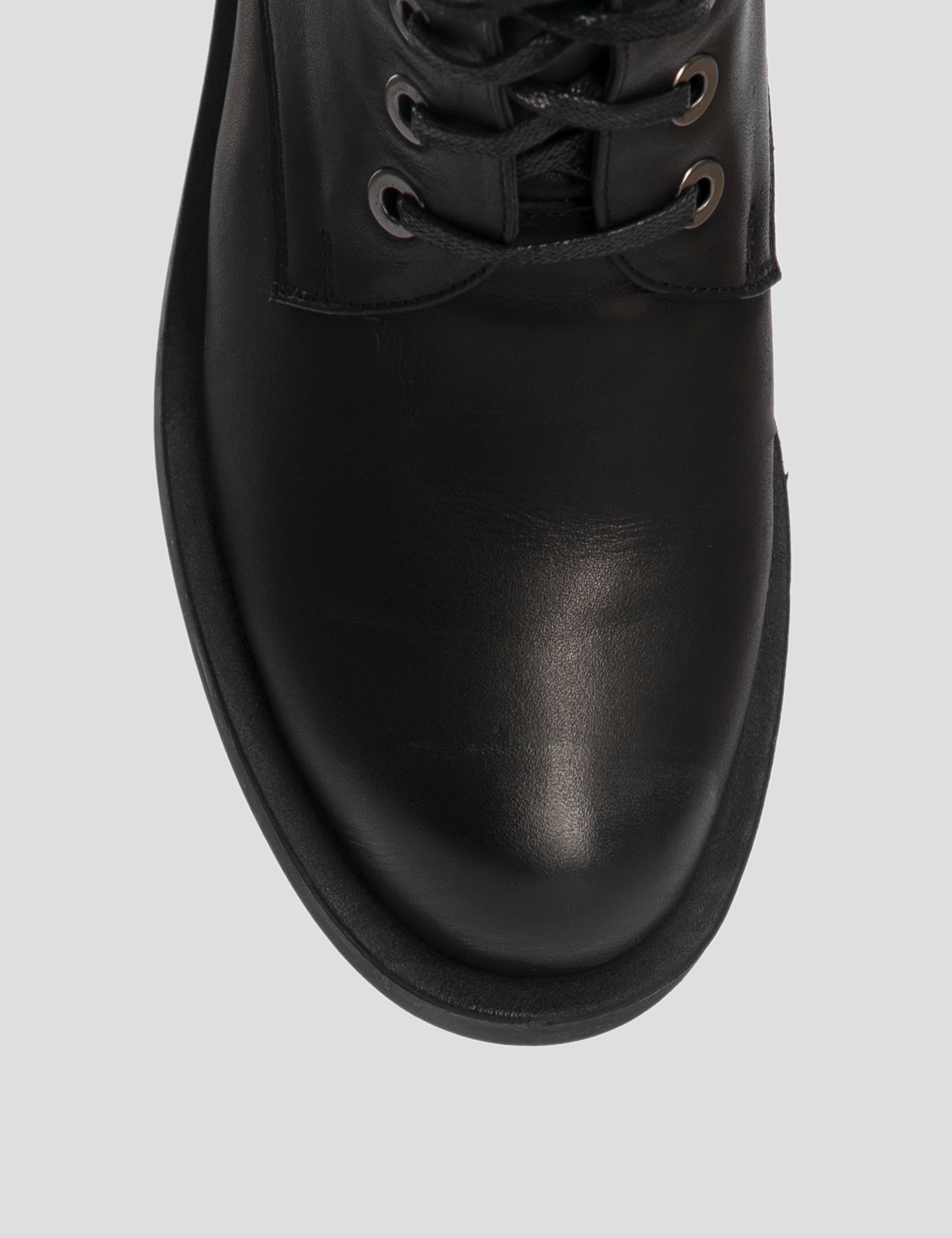 Картинка Жіночі чорні шкіряні черевики