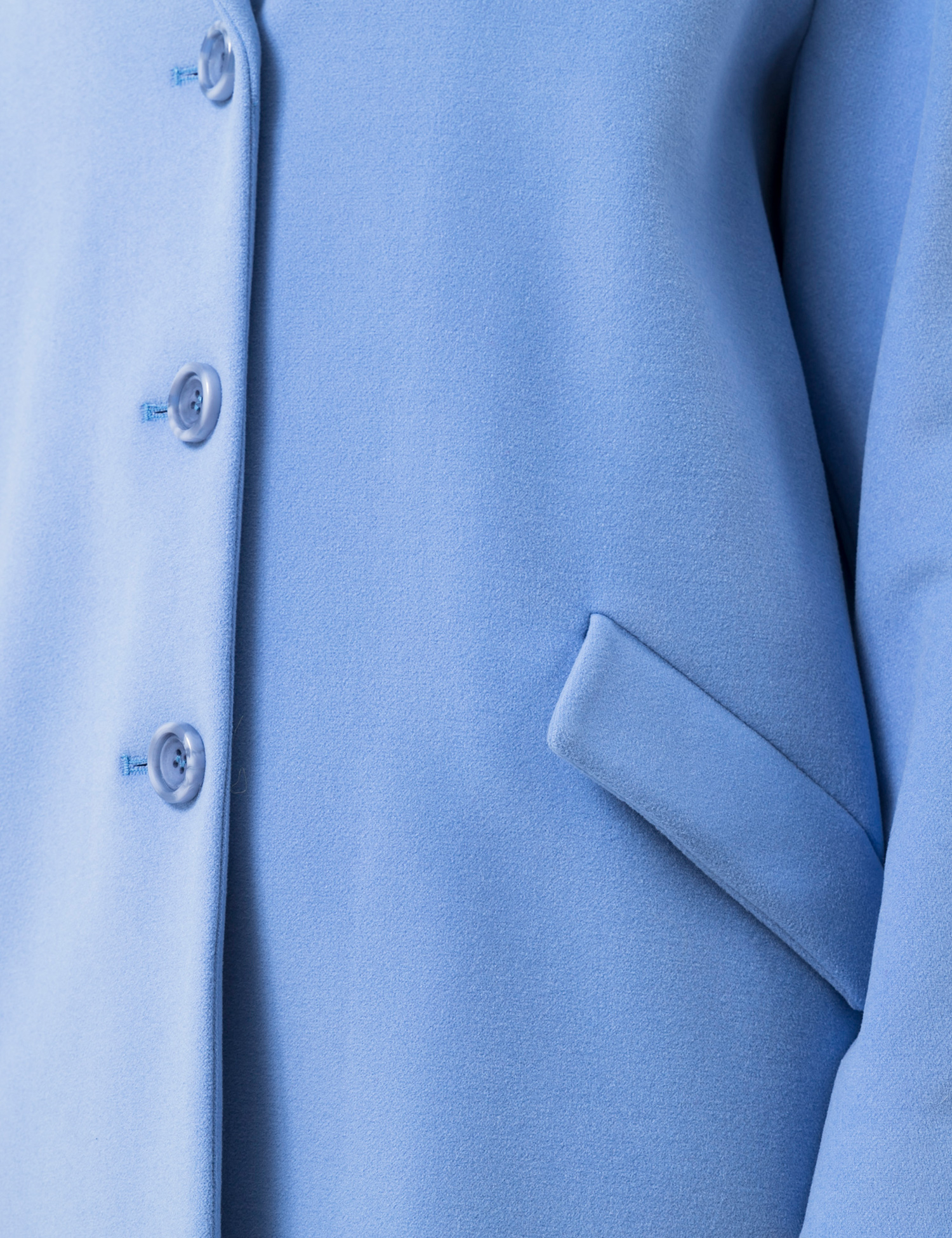 Картинка Жіноче блакитне пальто