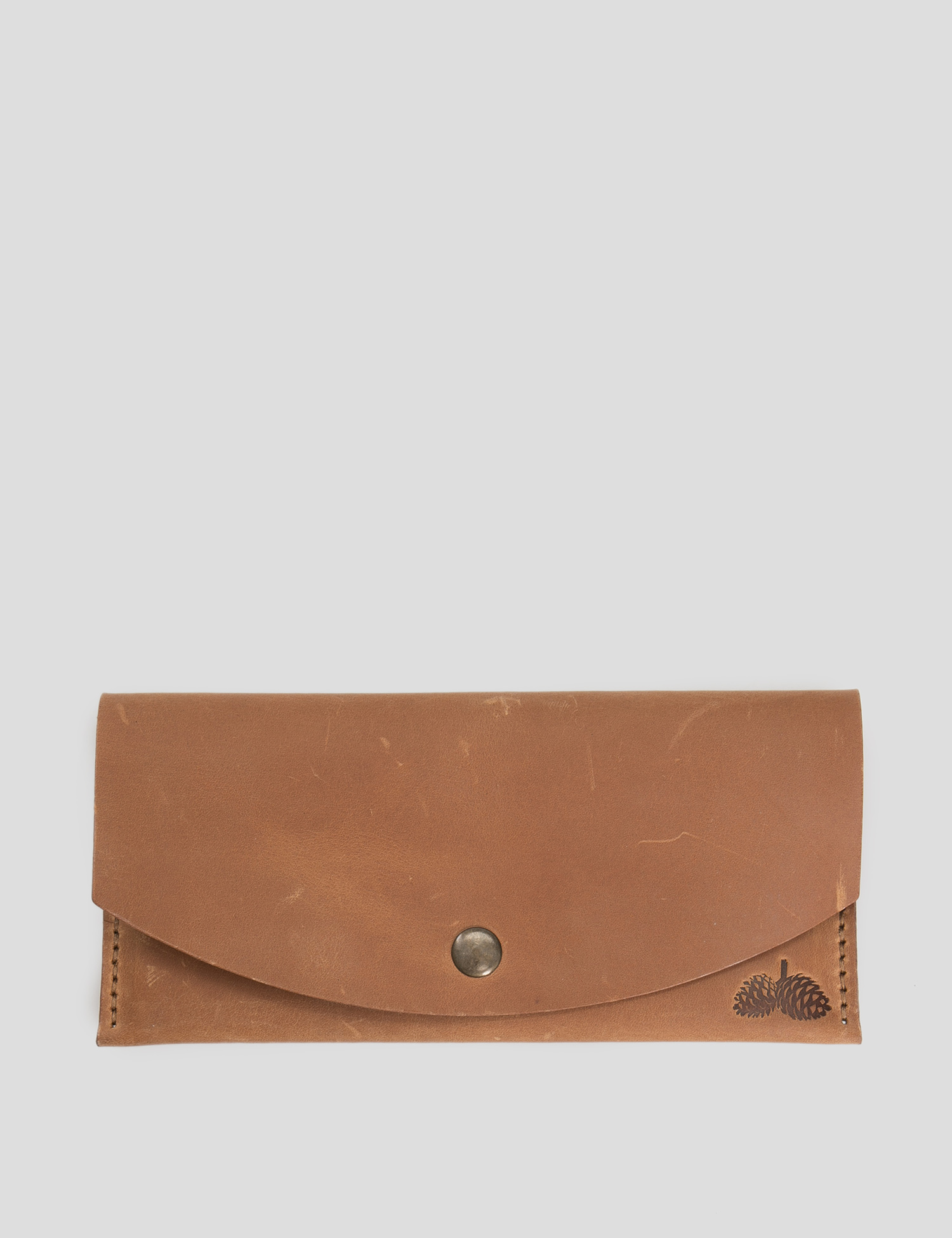 Картинка Помаранчевий шкіряний гаманець