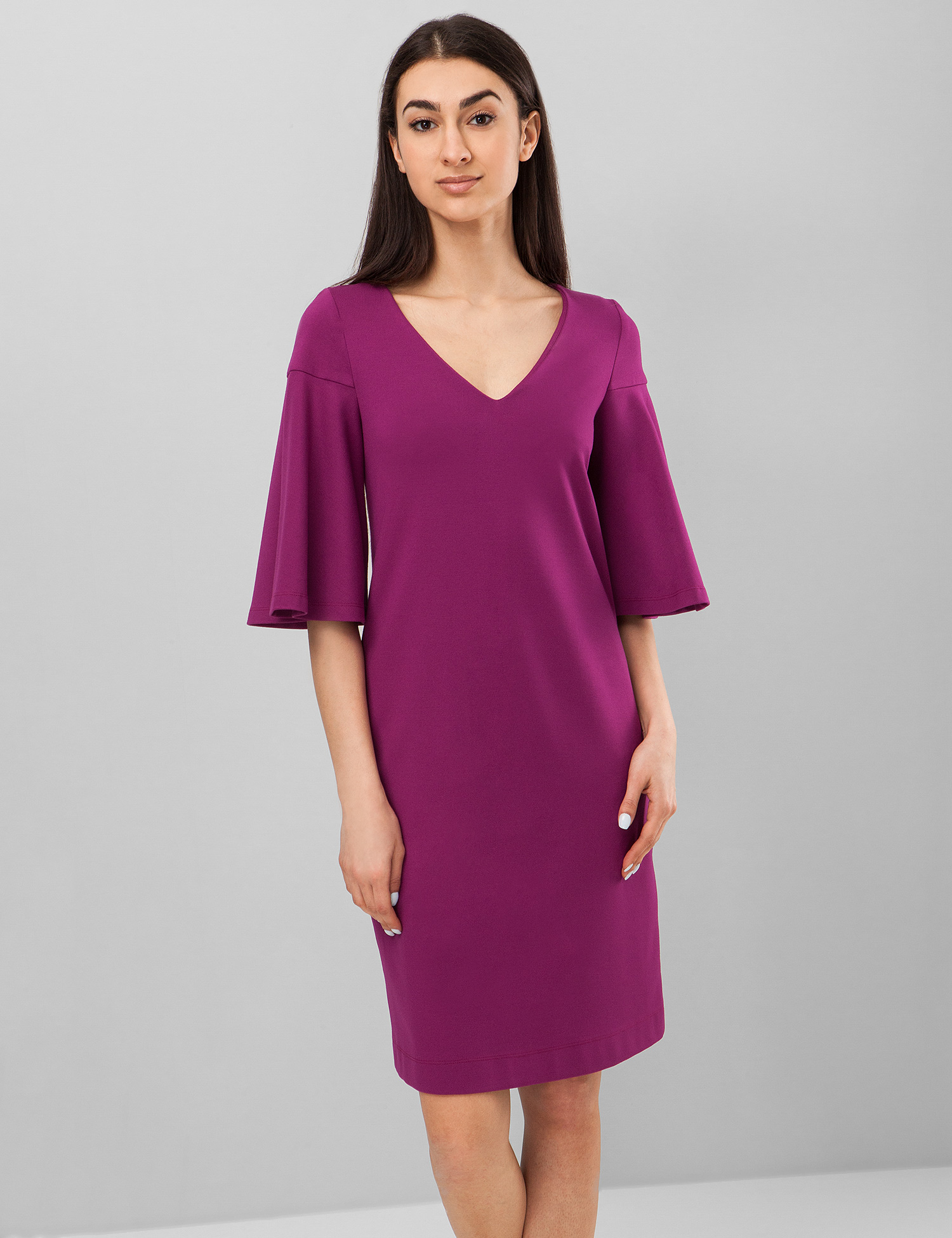 Картинка Жіноча фіолетова сукня