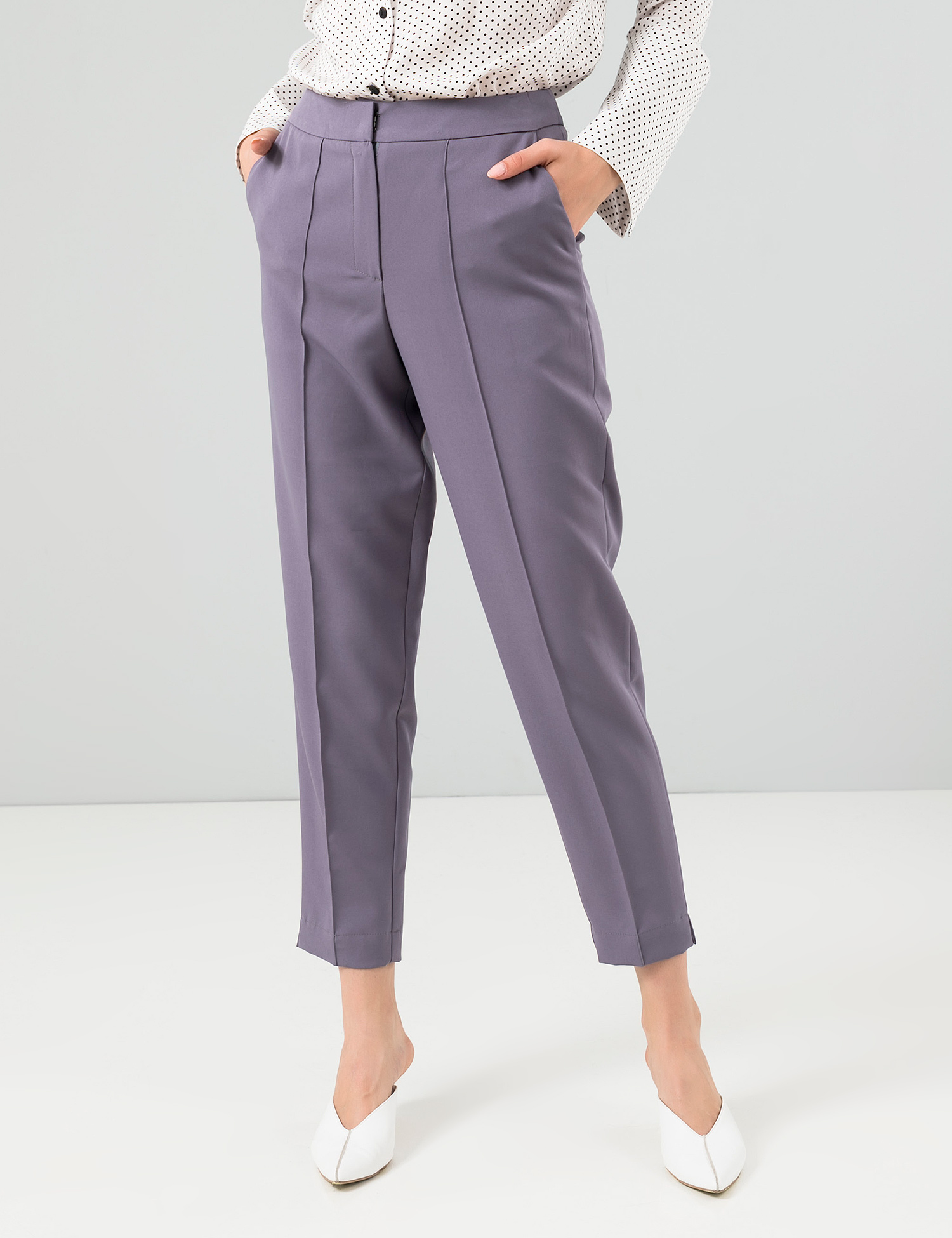 Картинка Жіночі фіолетові штани