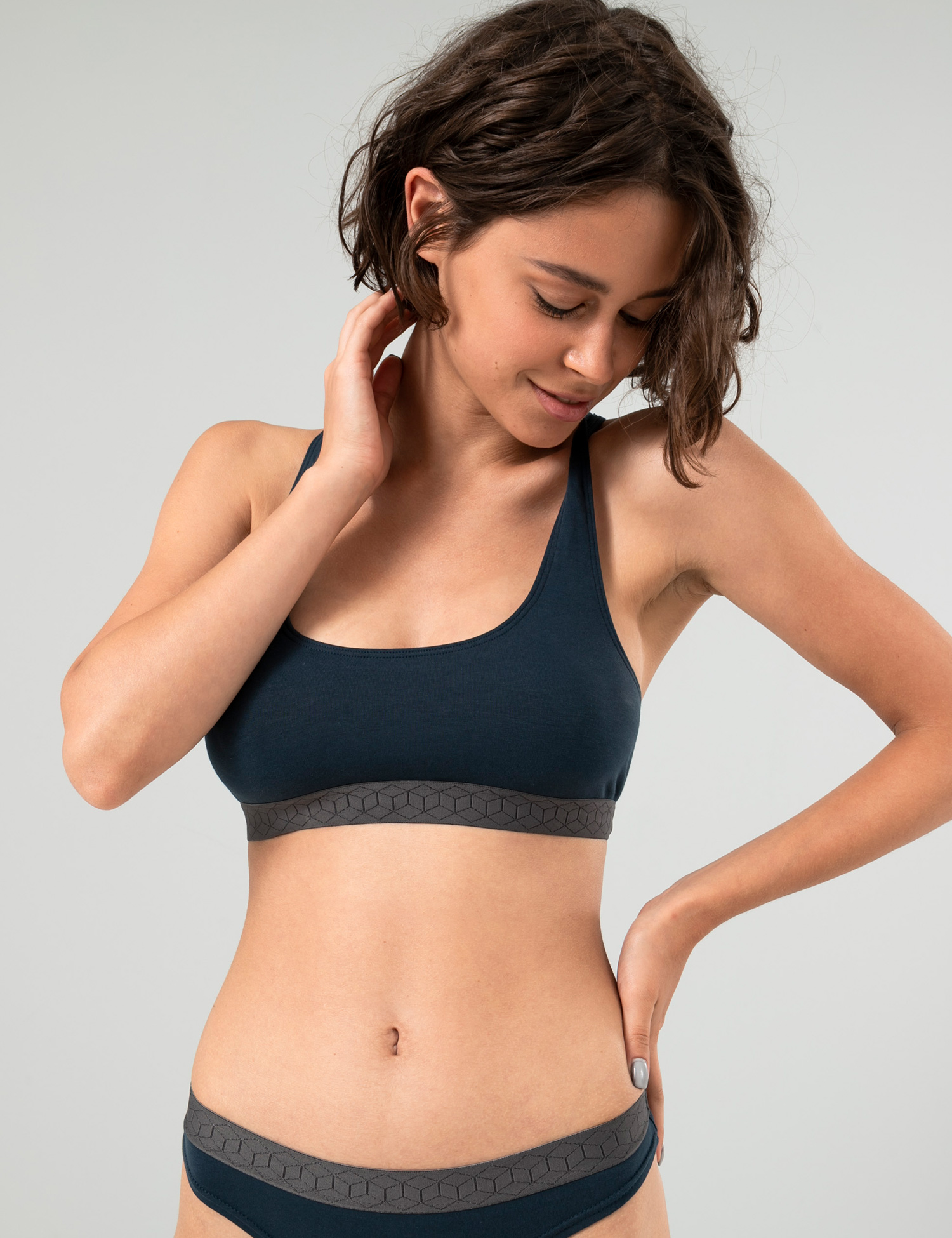 Image Жіночий синій топ