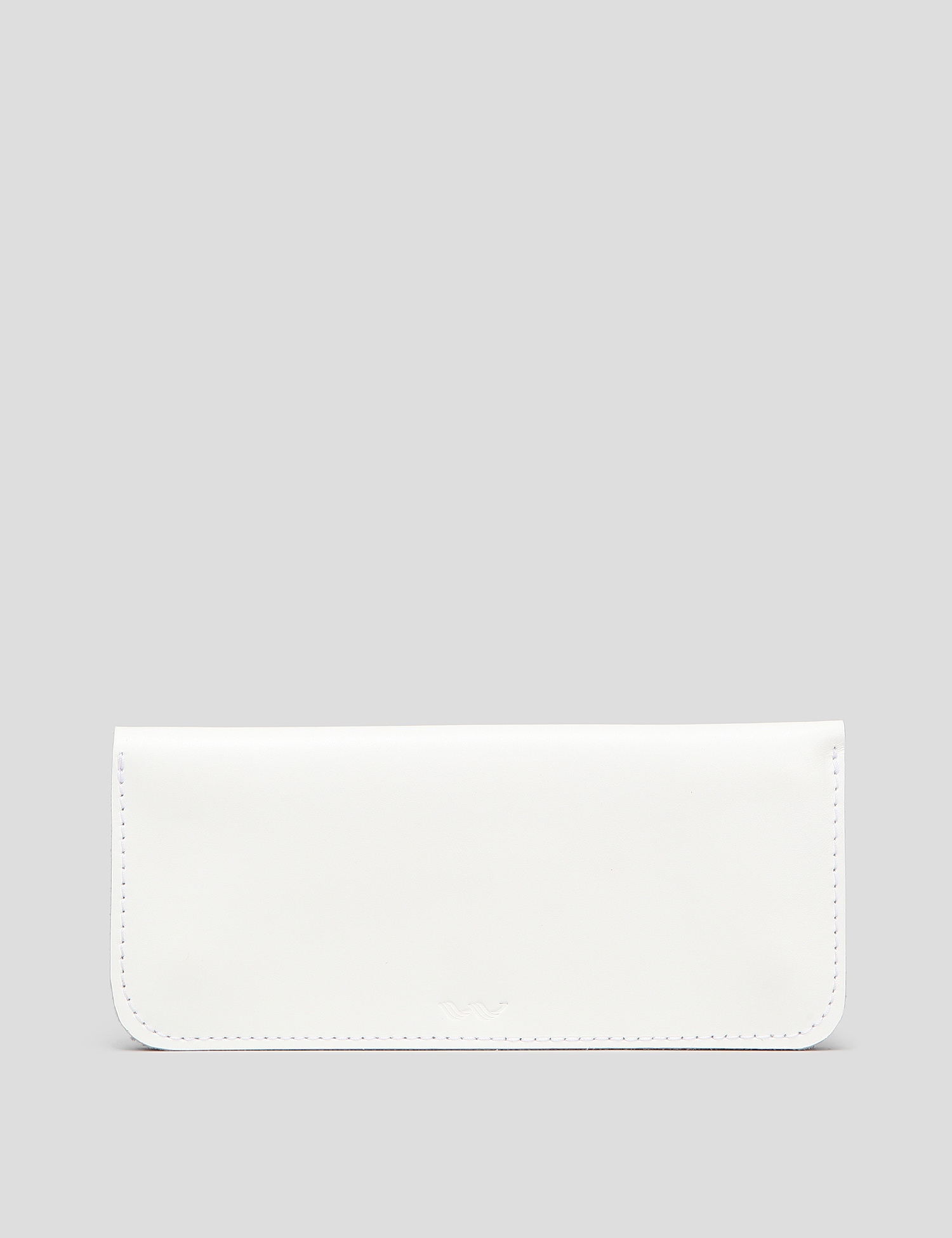 Картинка Жіночий білий шкіряний гаманець	