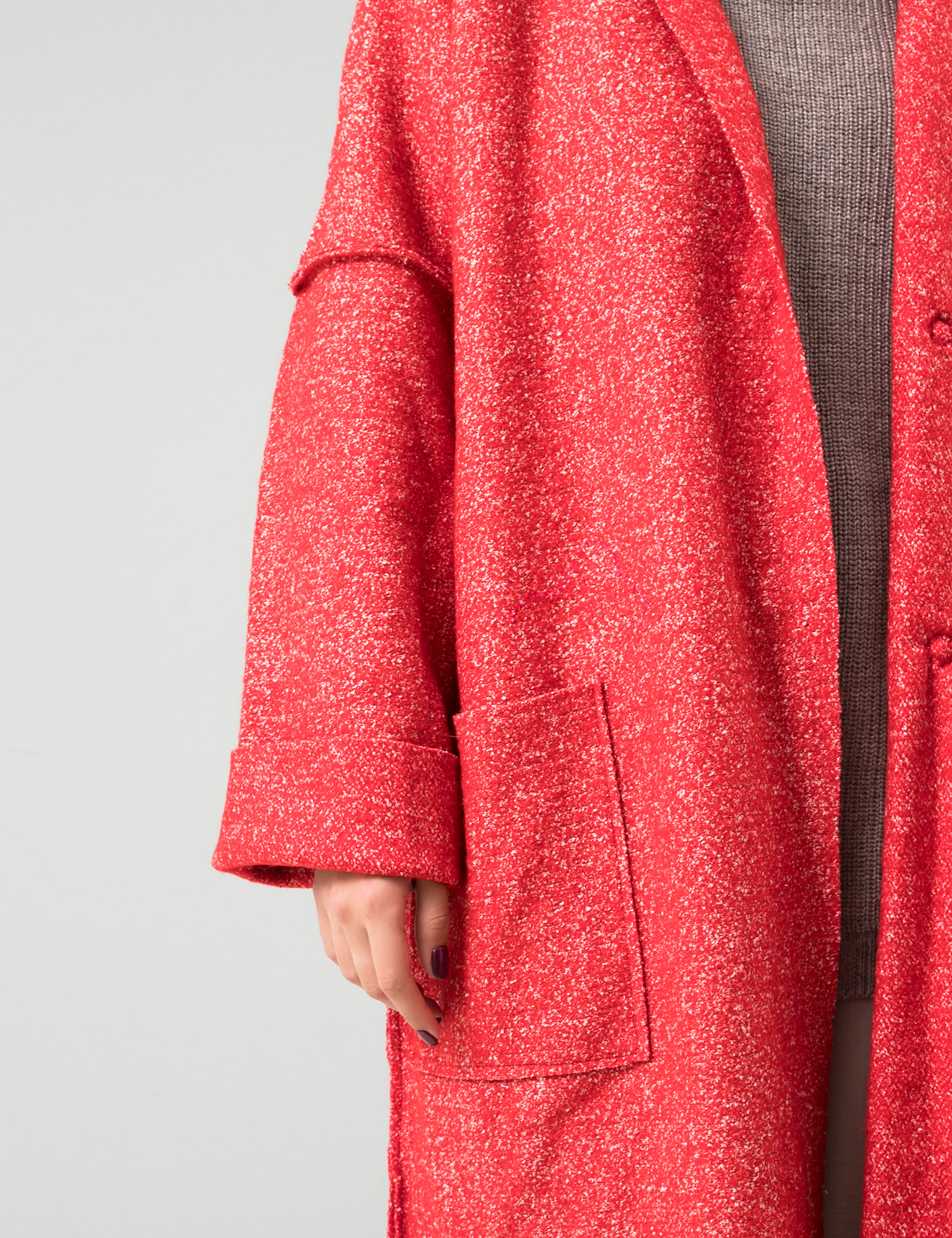 Картинка Жіночий червоний кардиган