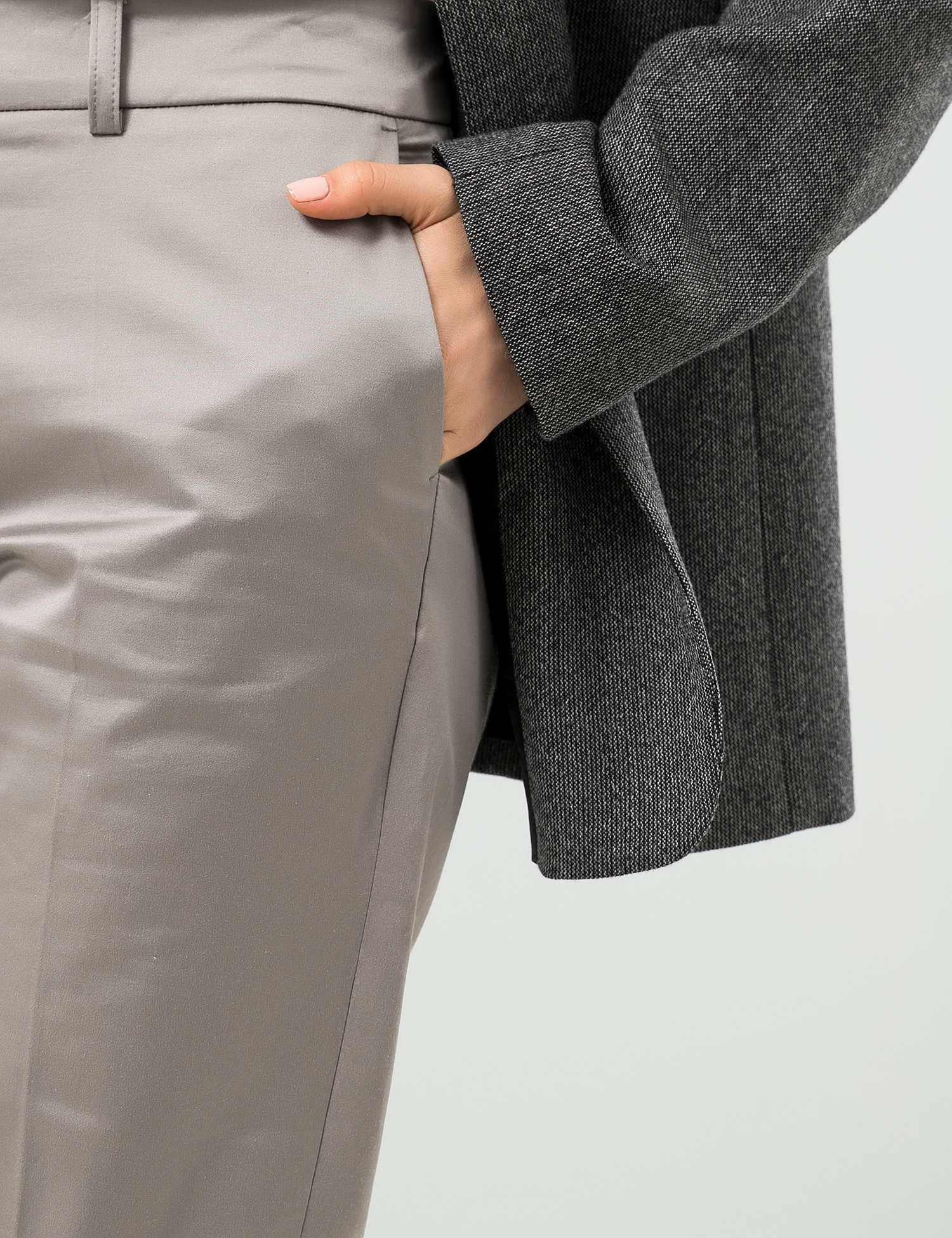 Картинка Жіночі сірі брюки