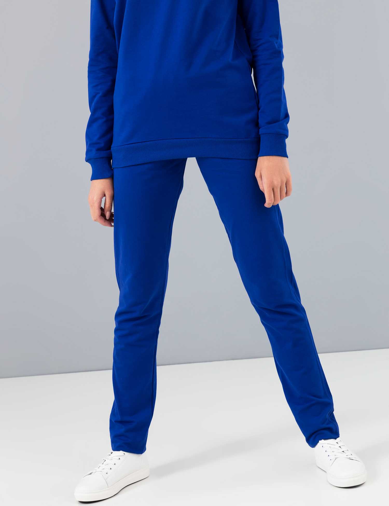 Картинка Жіночі сині спортивні штани