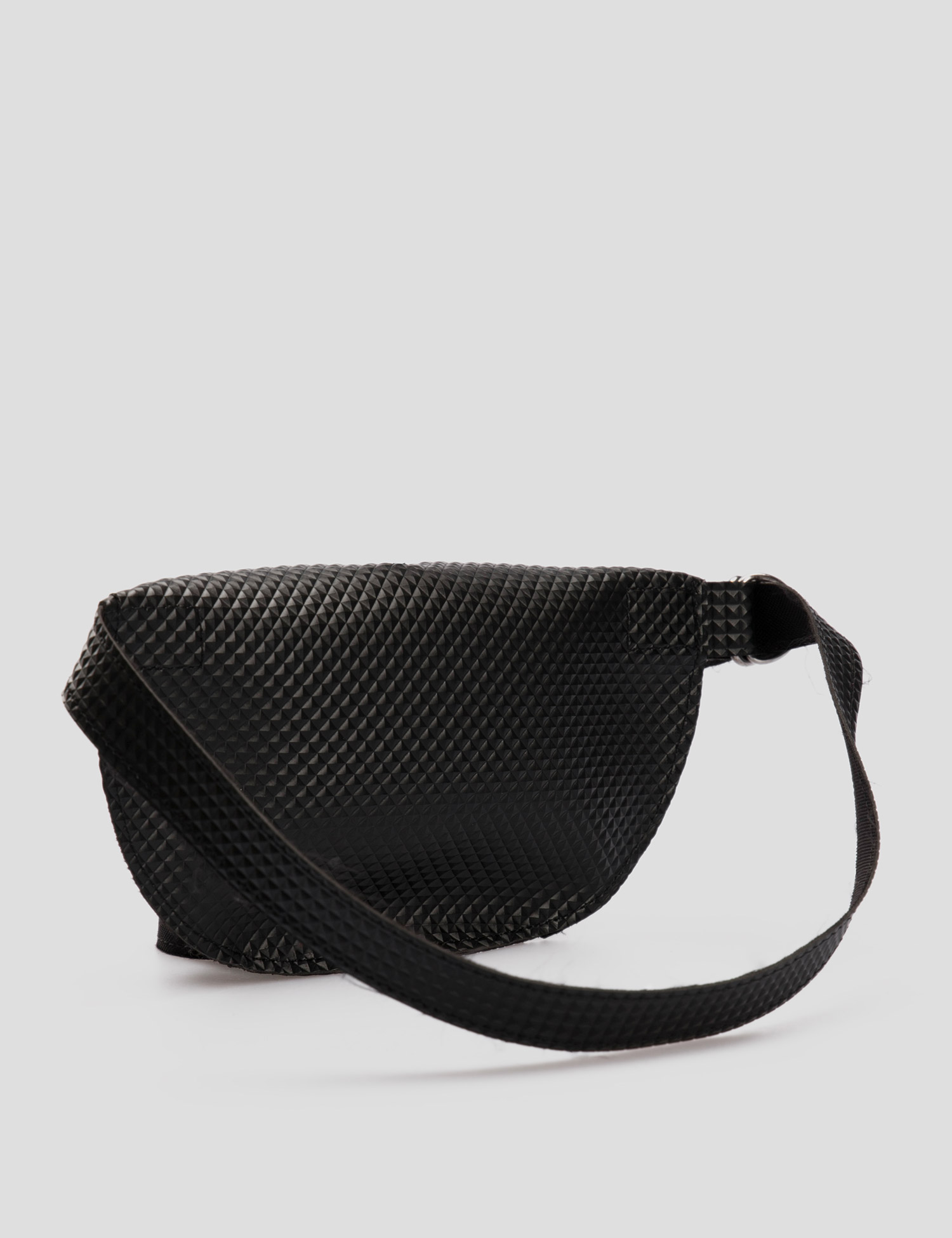 Картинка Жіноча чорна поясна сумка