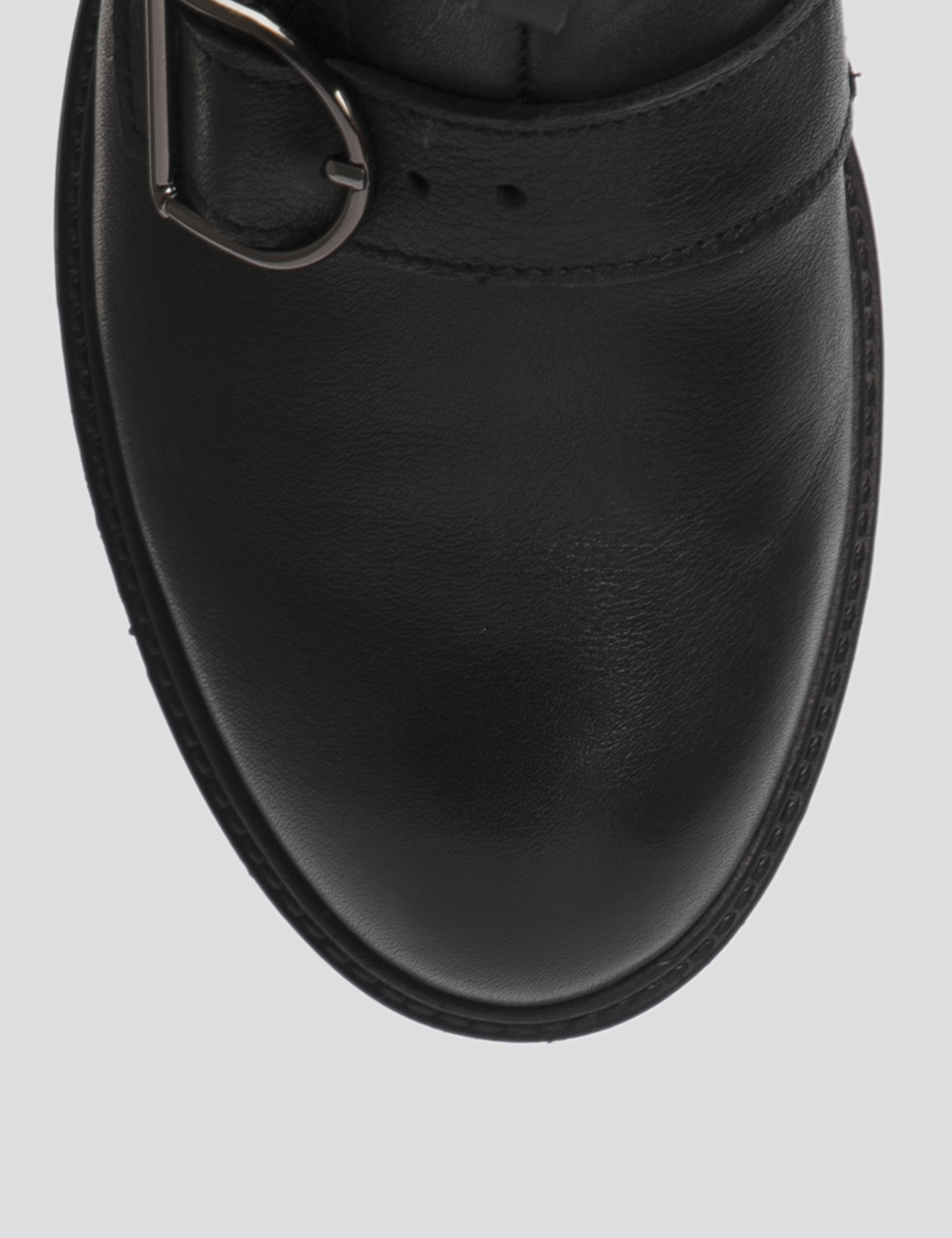 Картинка Жіночі чорні шкіряні черевики