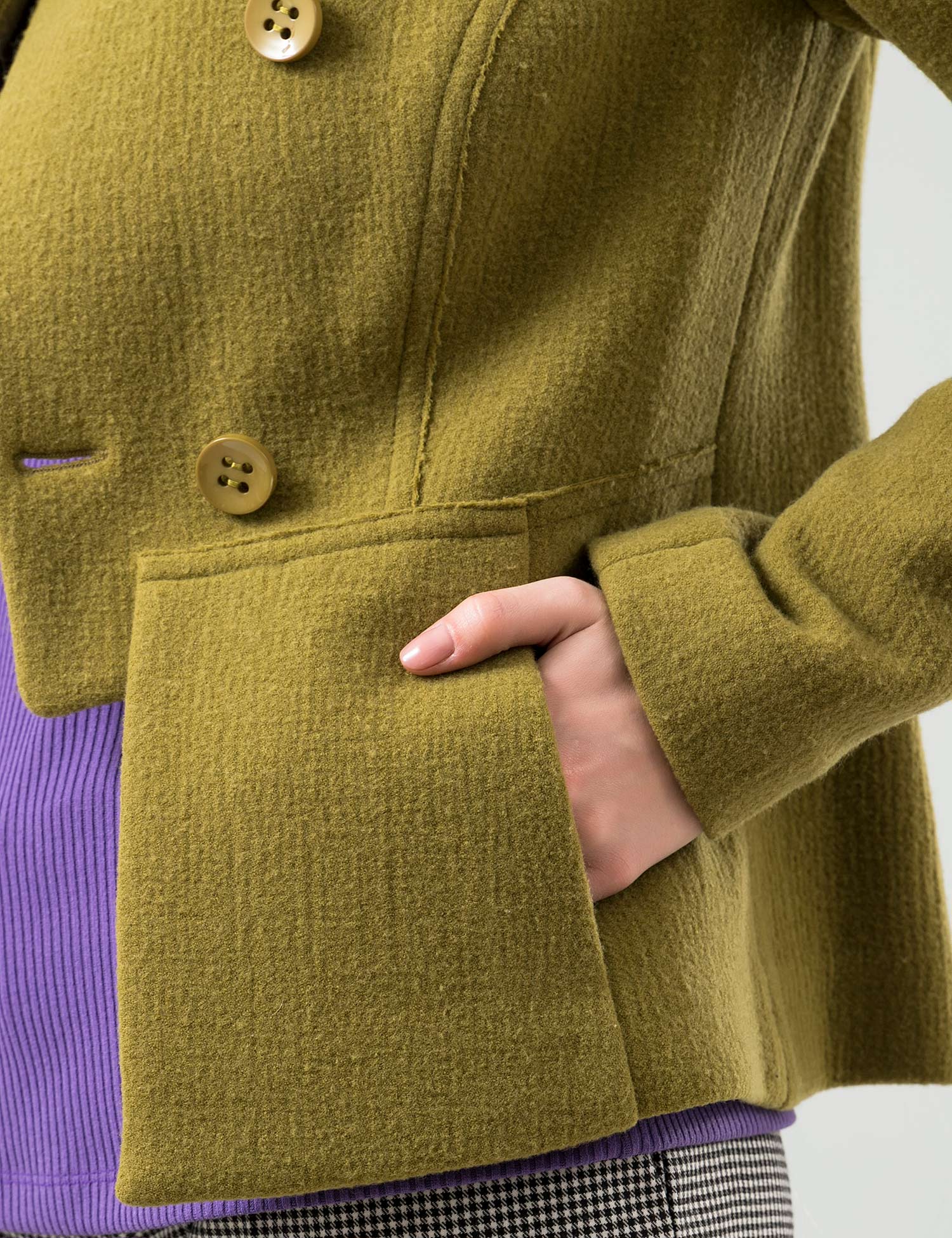 Картинка Жіночий зелений піджак