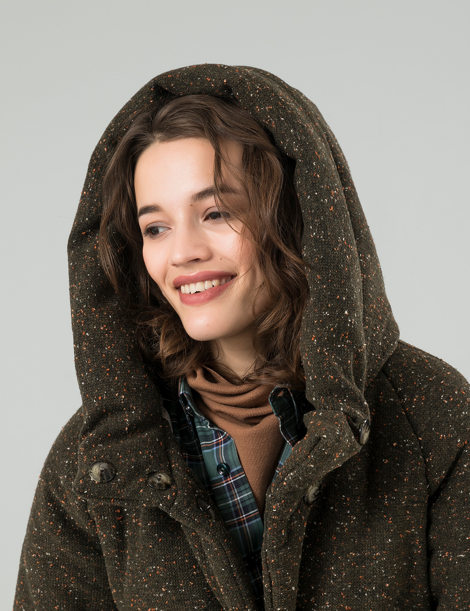 Картинка Жіночий зелений пуховик