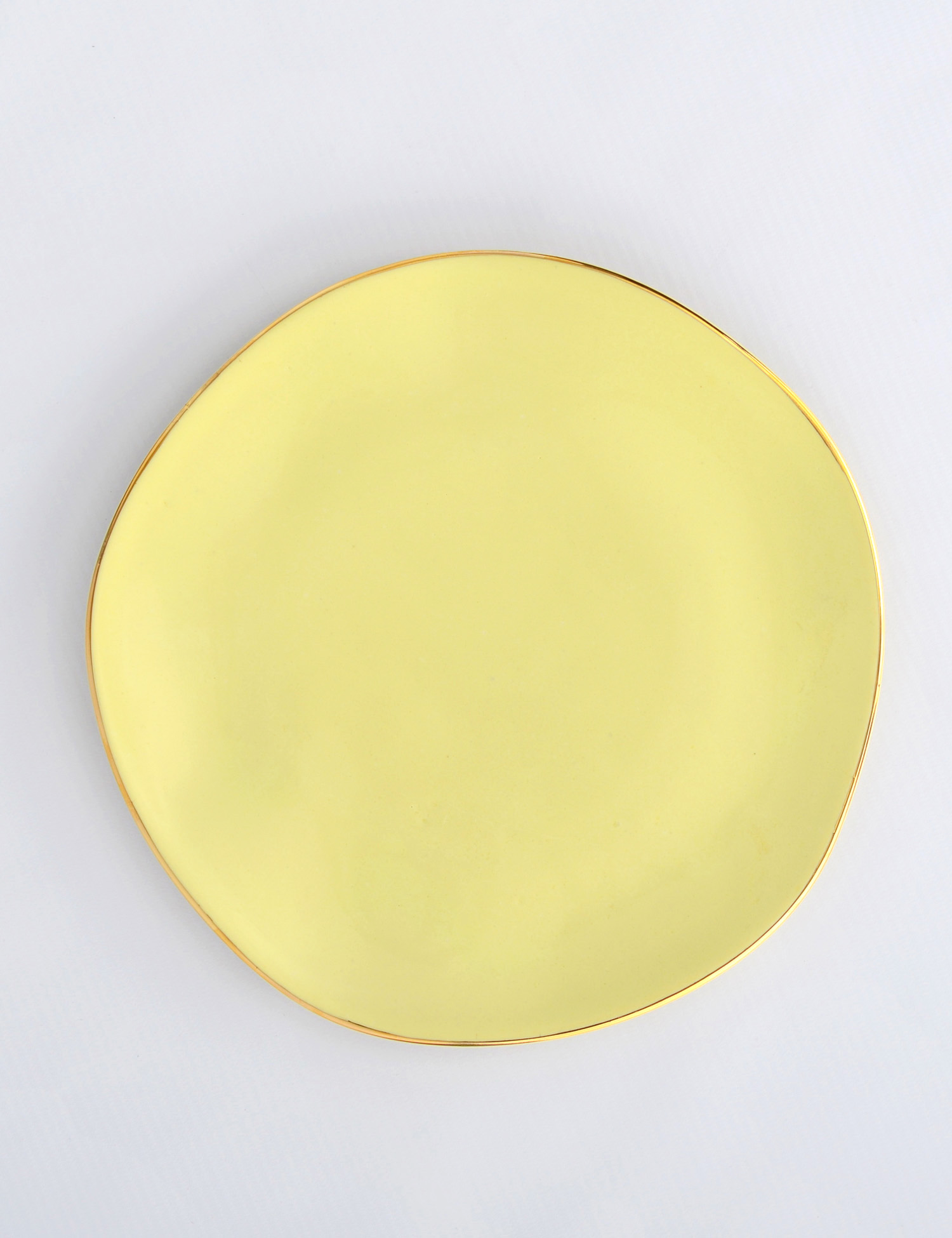 Картинка Жовта керамічна тарілка