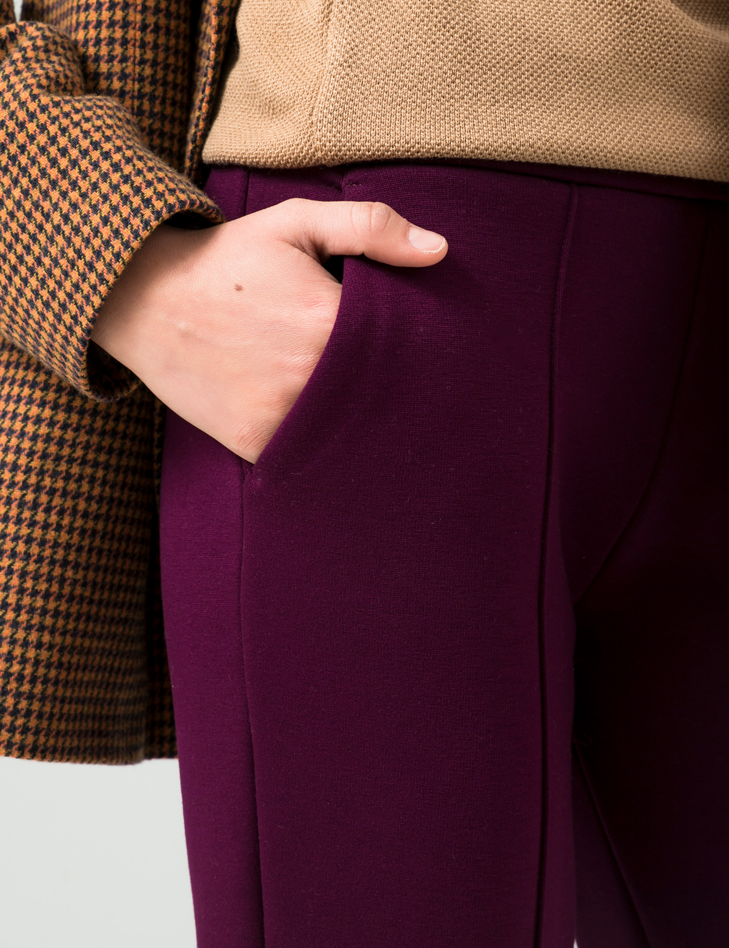 Картинка Жіночі бузкові штани