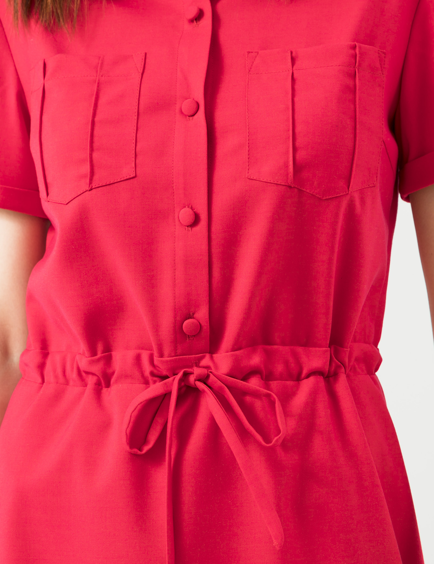 Картинка Червона сукня-сорочка