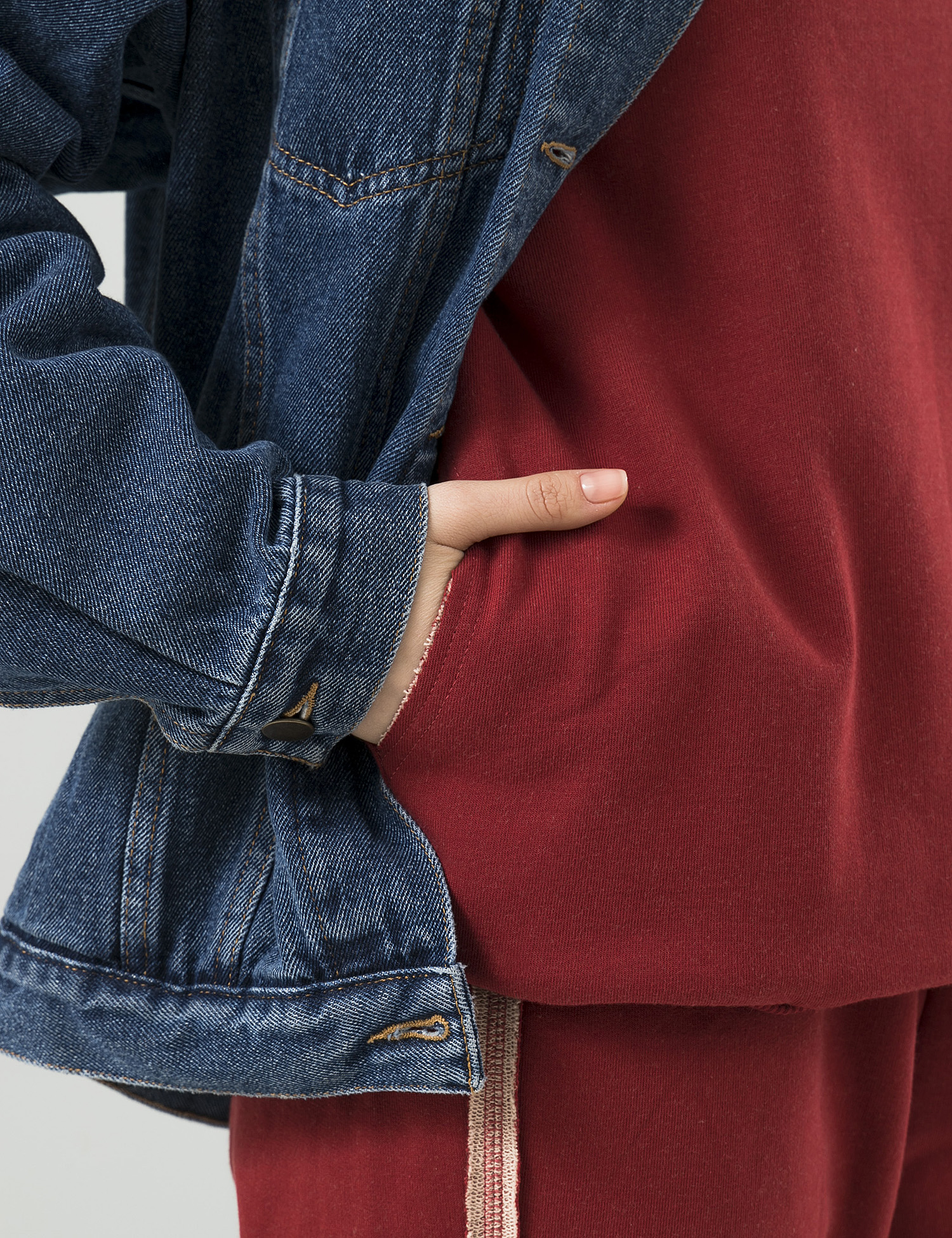 Картинка Жіночий бордовий світшот