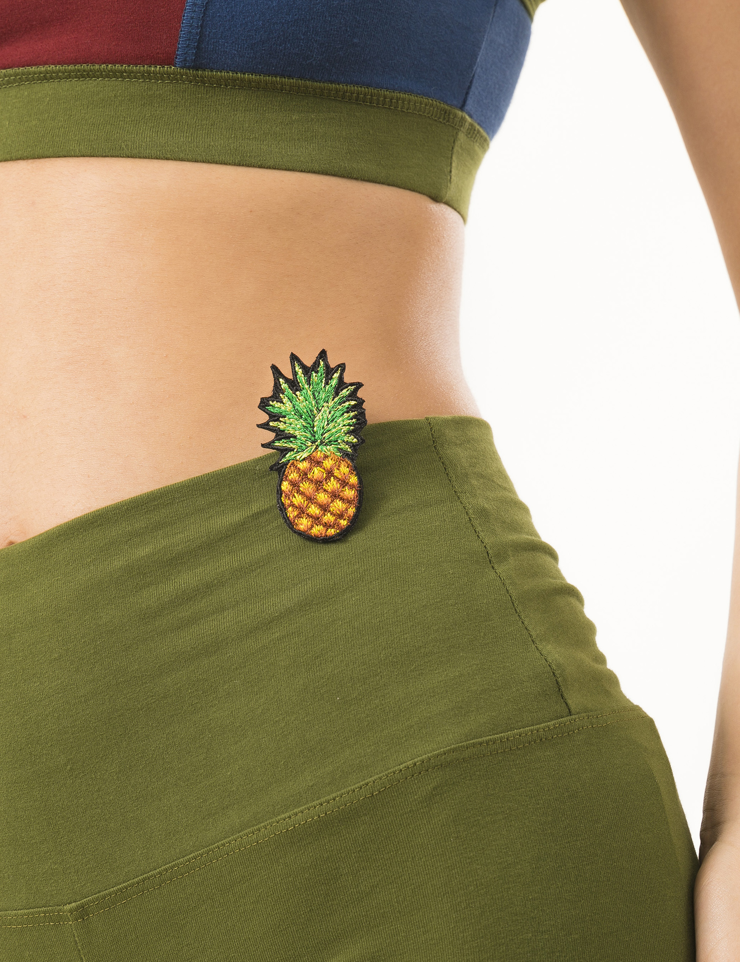 Картинка Жіночі зелені легінси