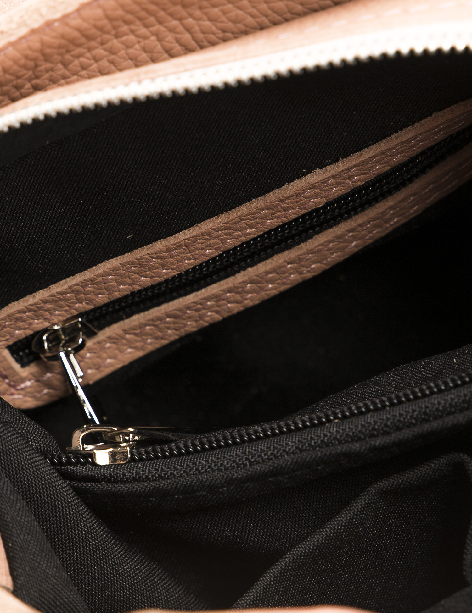 Картинка Рожева шкіряна сумка