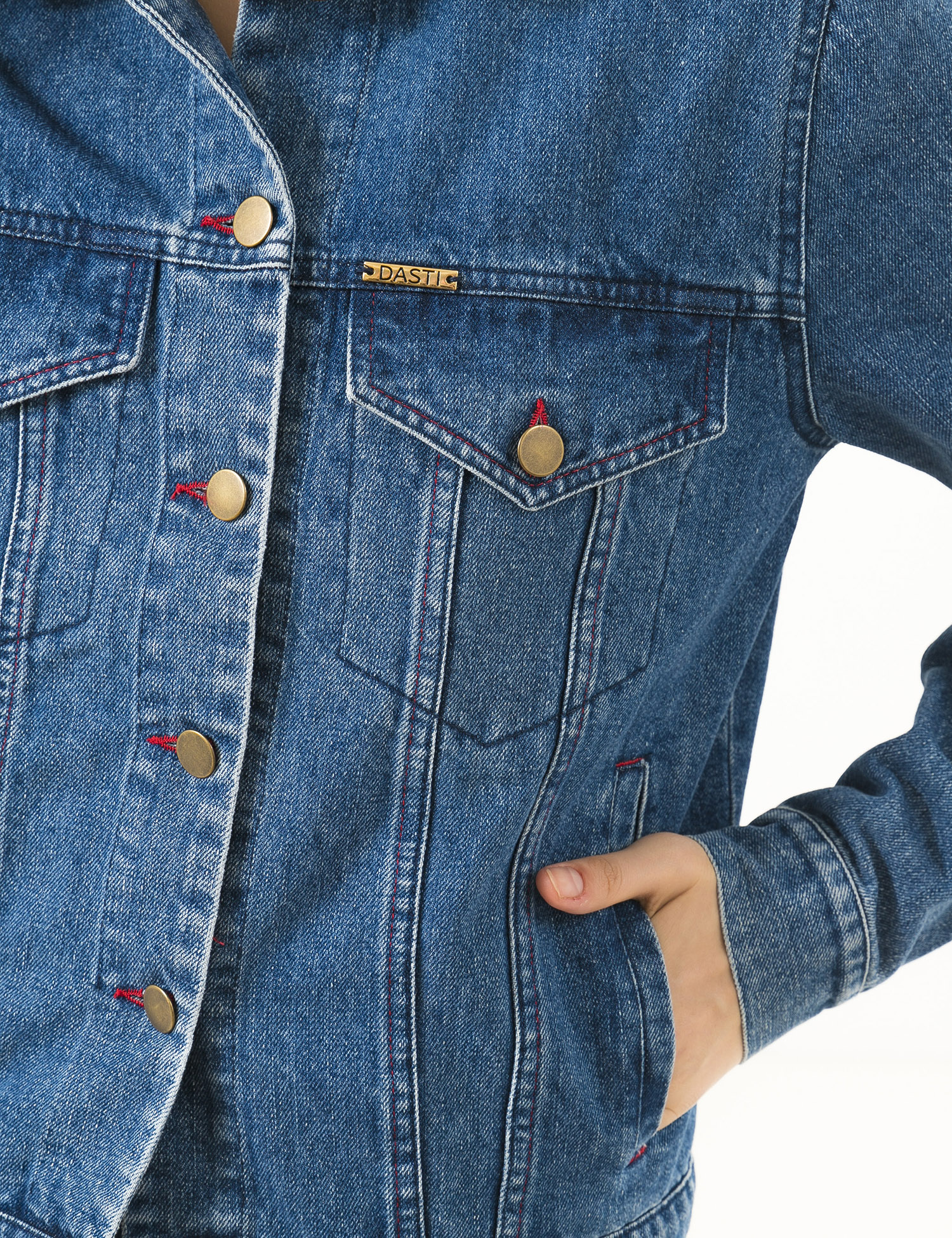 Картинка Жіноча синя джинсова куртка