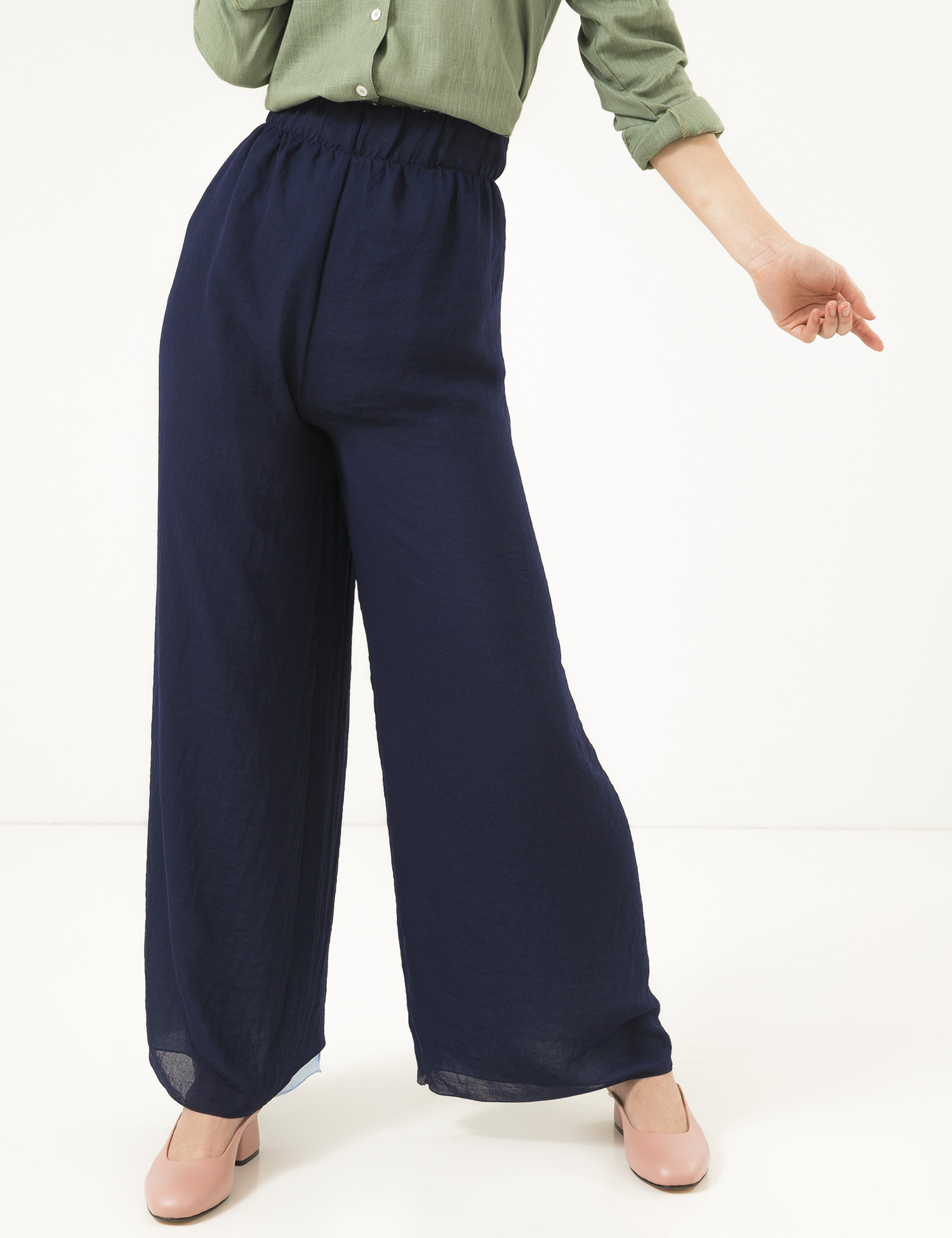 Картинка Жіночі двосторонні брюки