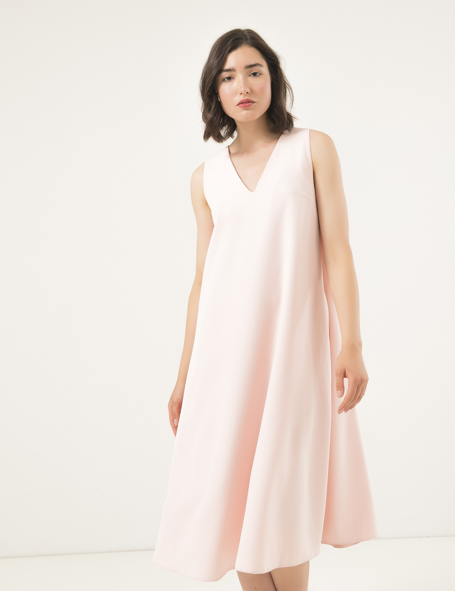 Картинка Рожева сукня А-силуету