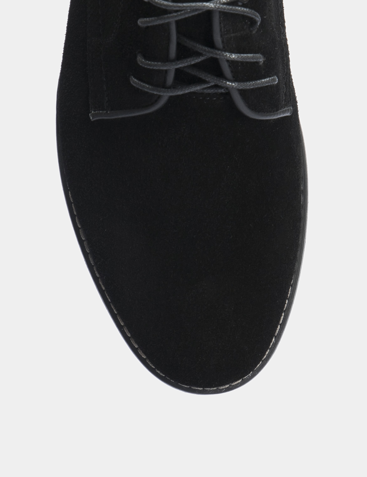 Image Чоловічі чорні замшеві туфлі