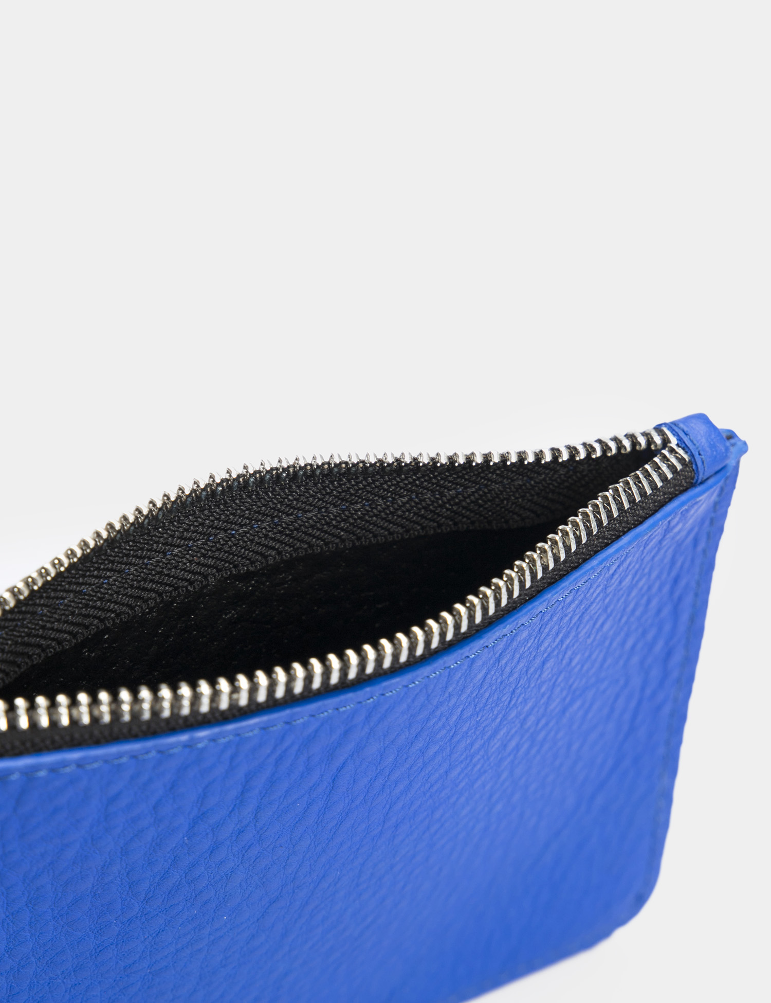 Картинка Жіночий синій шкіряний гаманець