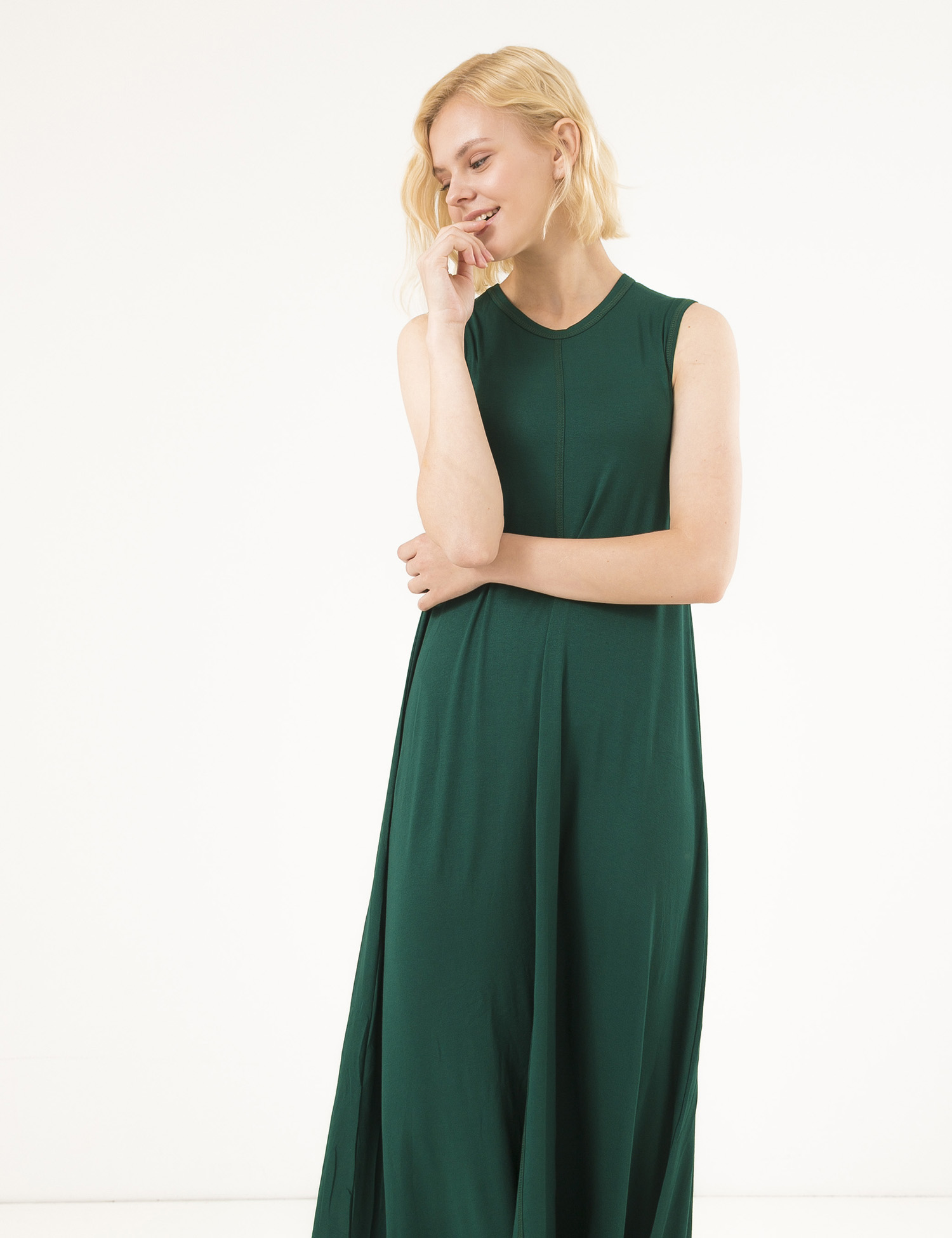 Картинка Зелена сукня-максі