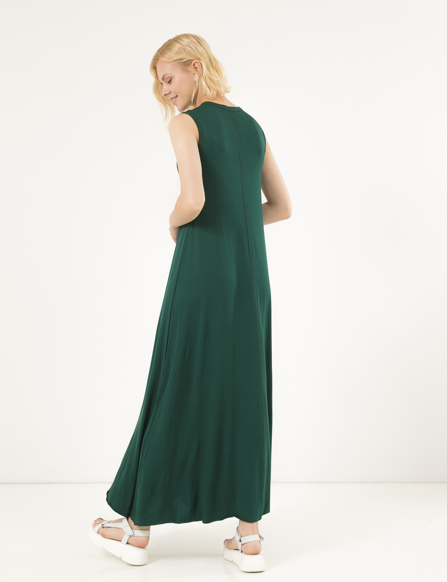 Картинка Зелена сукня-максі