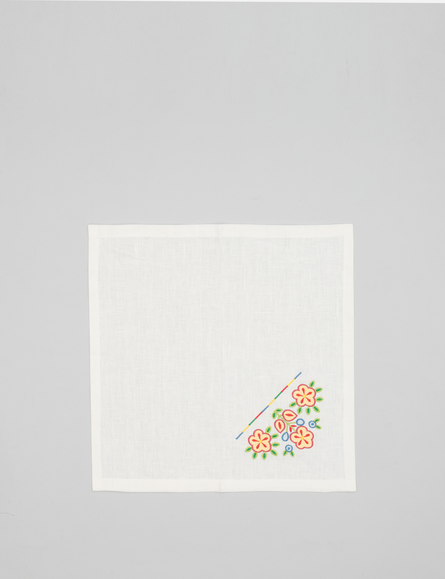 Картинка Набір лляного текстилю з візерунком